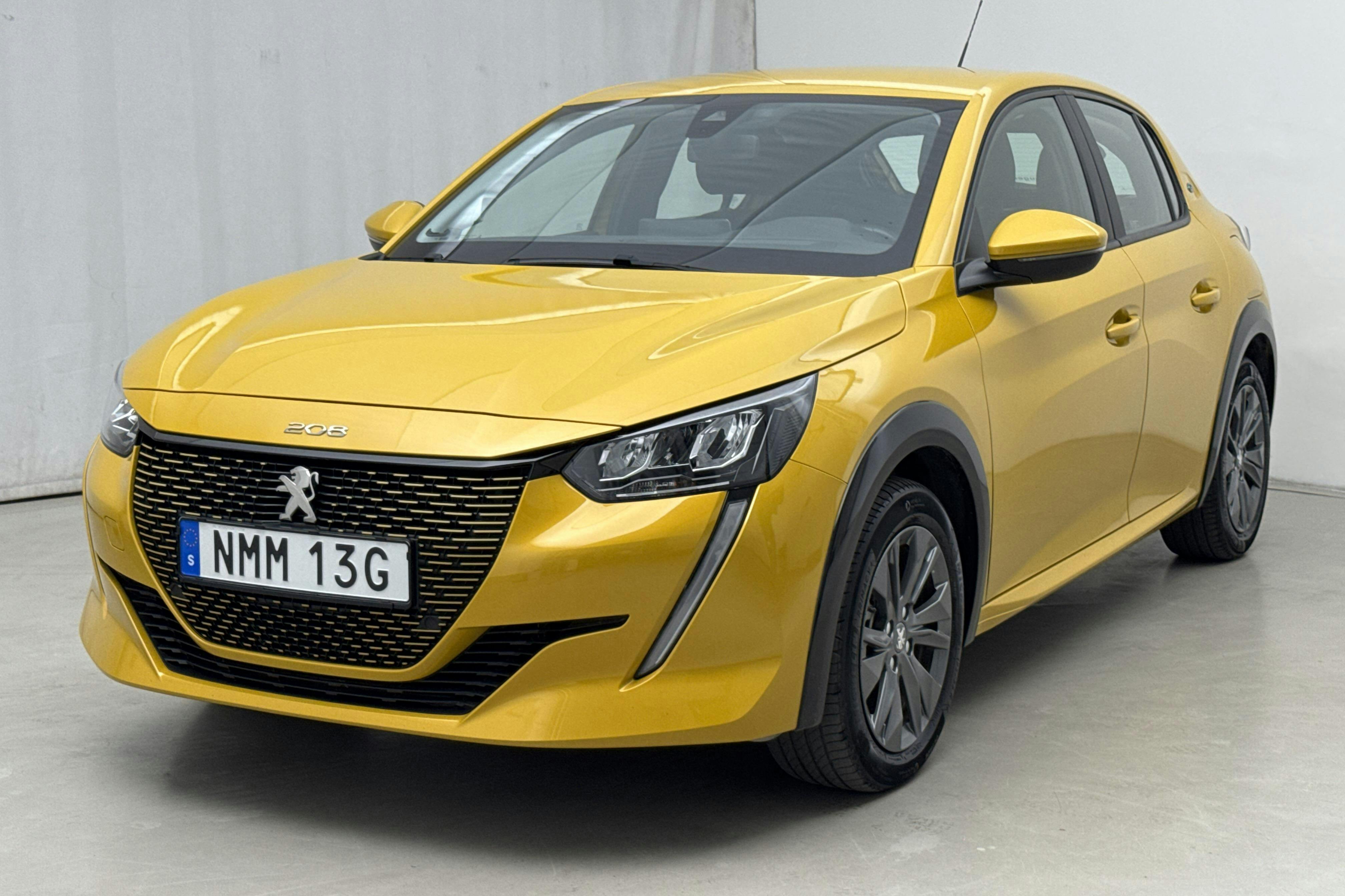 Peugeot e-208 50 kWh 5dr (136hk) - 35 590 km - Automatic - yellow - 2022