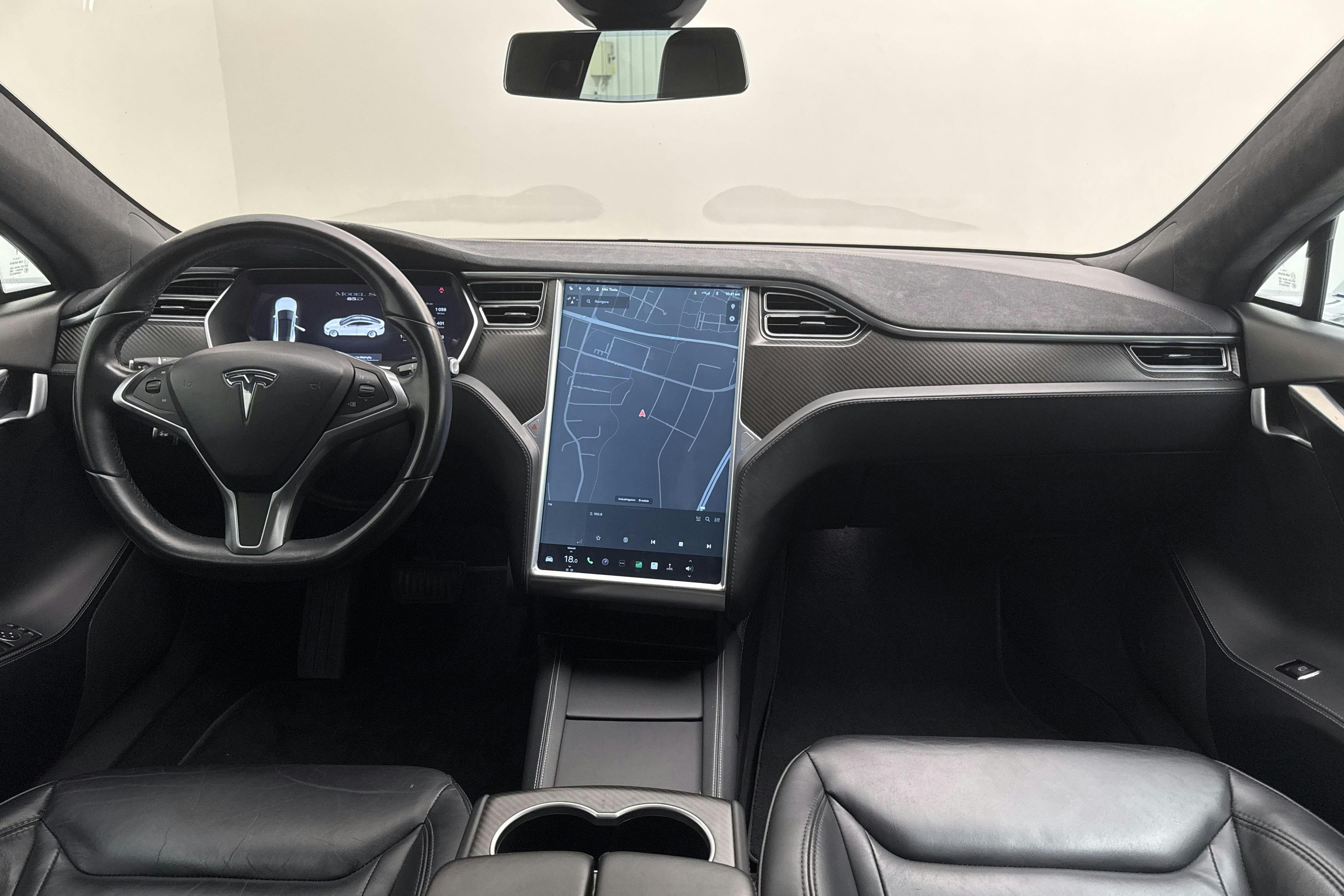 Tesla Model S 85D - 10 160 mil - Automat - vit - 2016