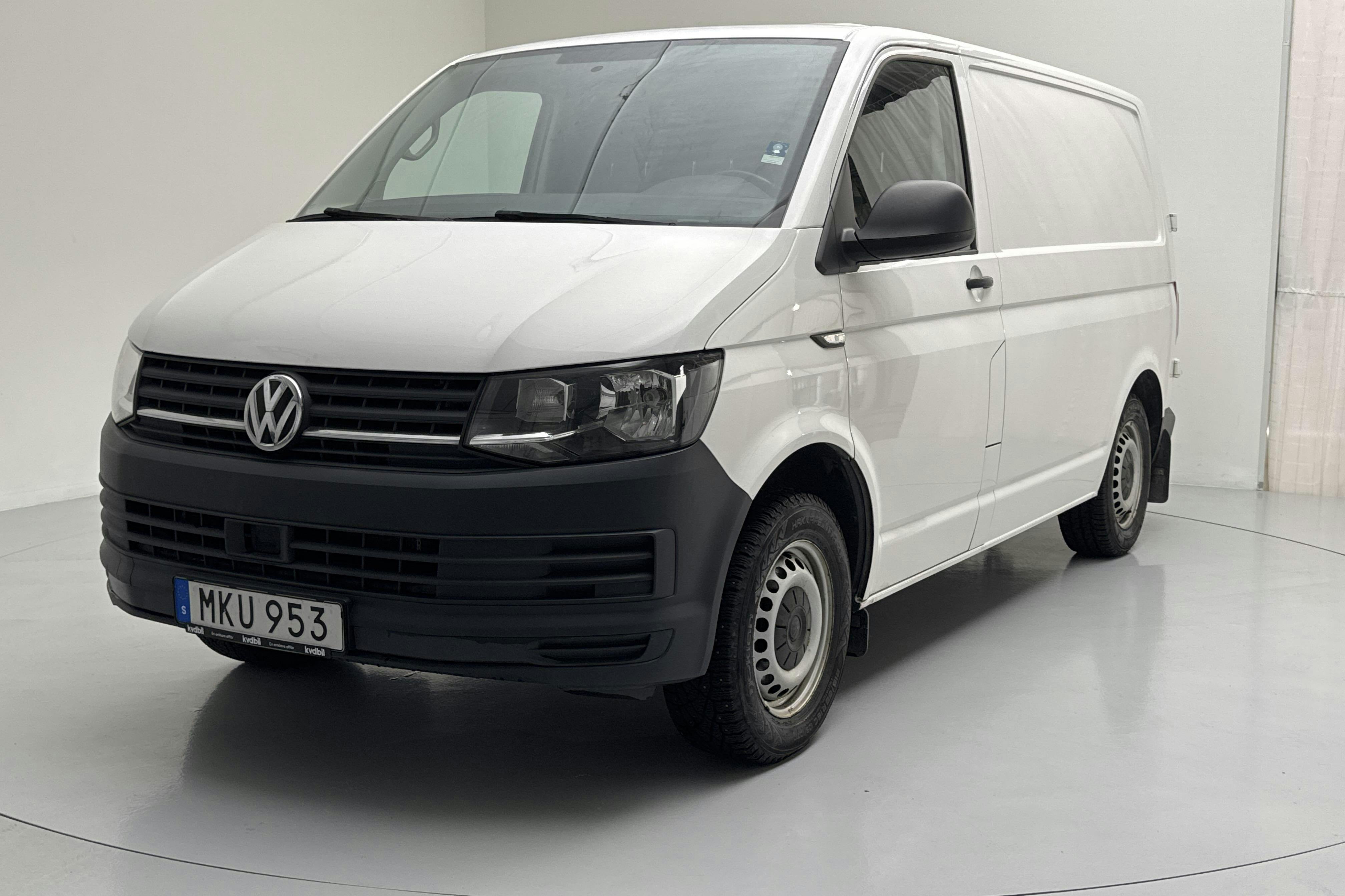 VW Transporter T6 2.0 TDI BMT Skåp (150hk) - 15 196 mil - Automat - vit - 2018