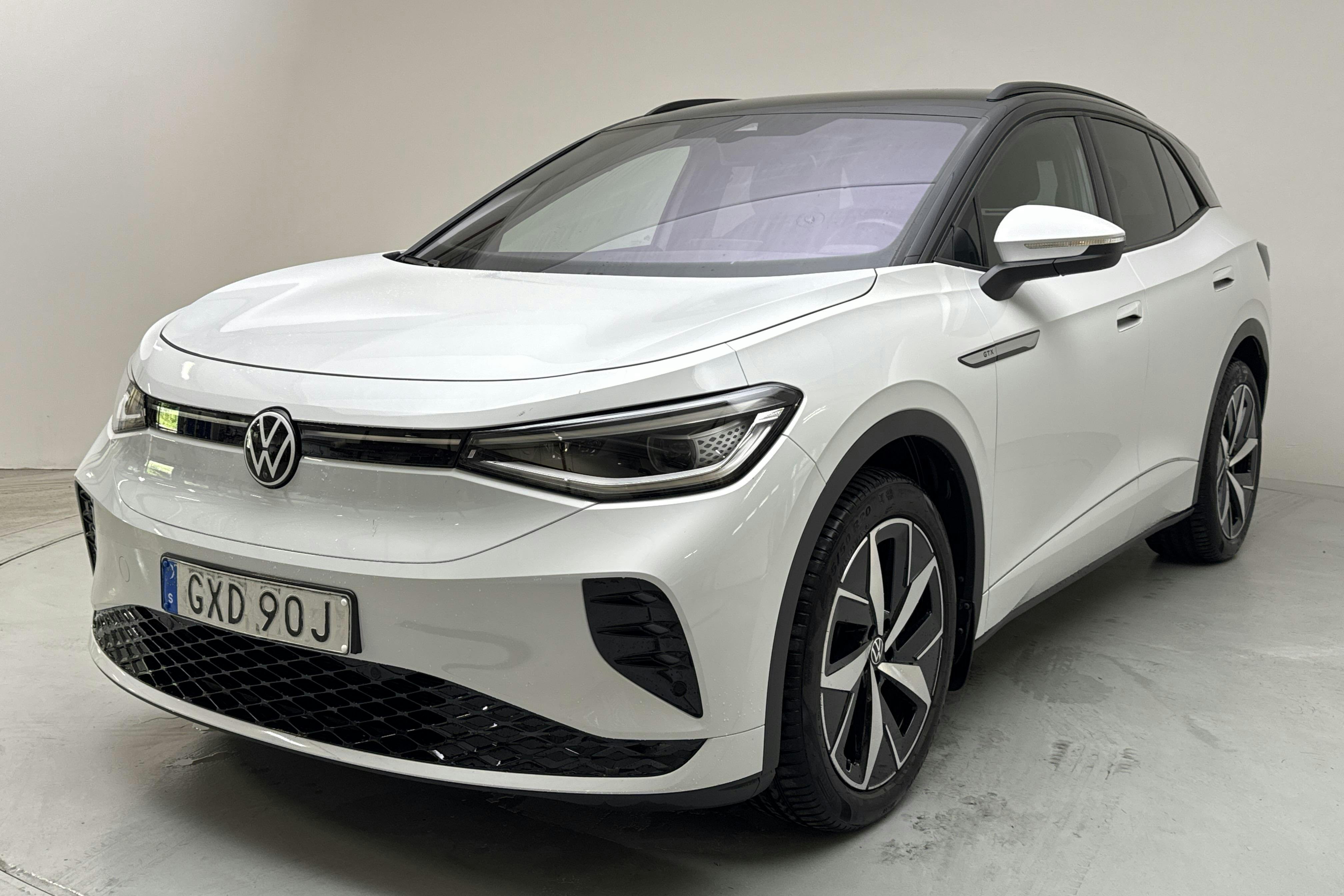 VW ID.4 GTX 77kWh AWD (299hk) - 55 810 km - Automatic - white - 2022
