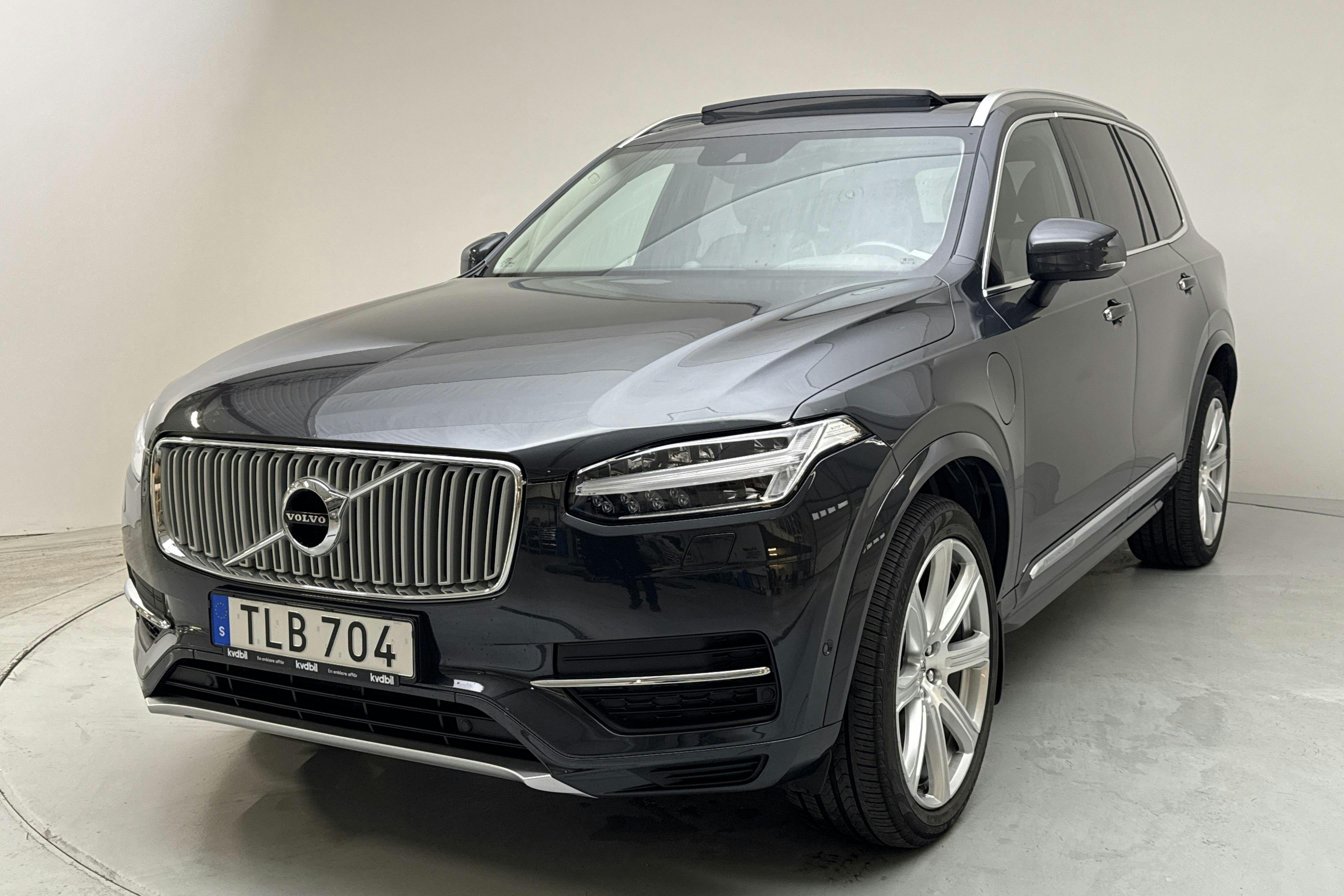 Volvo XC90 T8 AWD Twin Engine (400hk) - 124 090 km - Automatic - gray - 2017