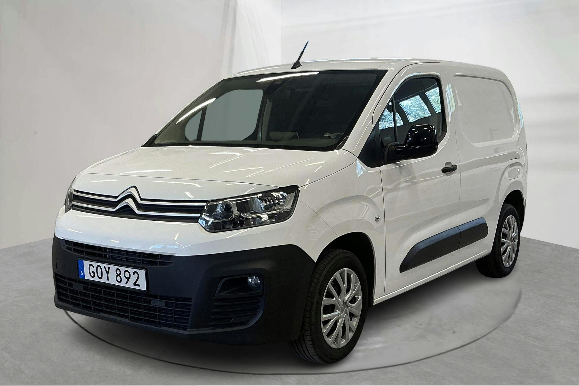 Citroën Berlingo 1.5 BlueHDi Skåp (100hk) - 6 676 mil - Manuell - vit - 2022