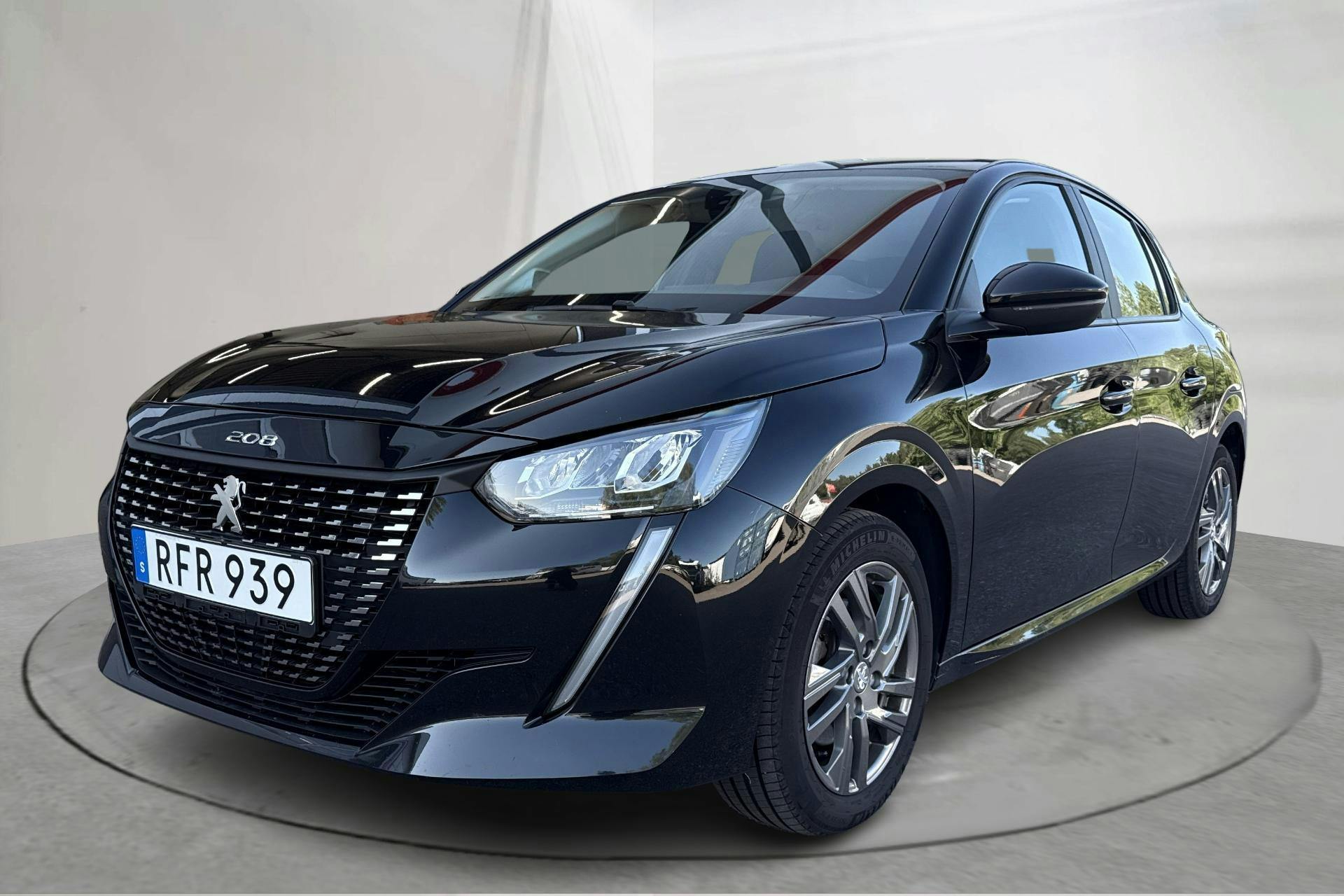 Peugeot 208 1.2 PureTech 5dr (100hk) - 4 295 mil - Automat - svart - 2022