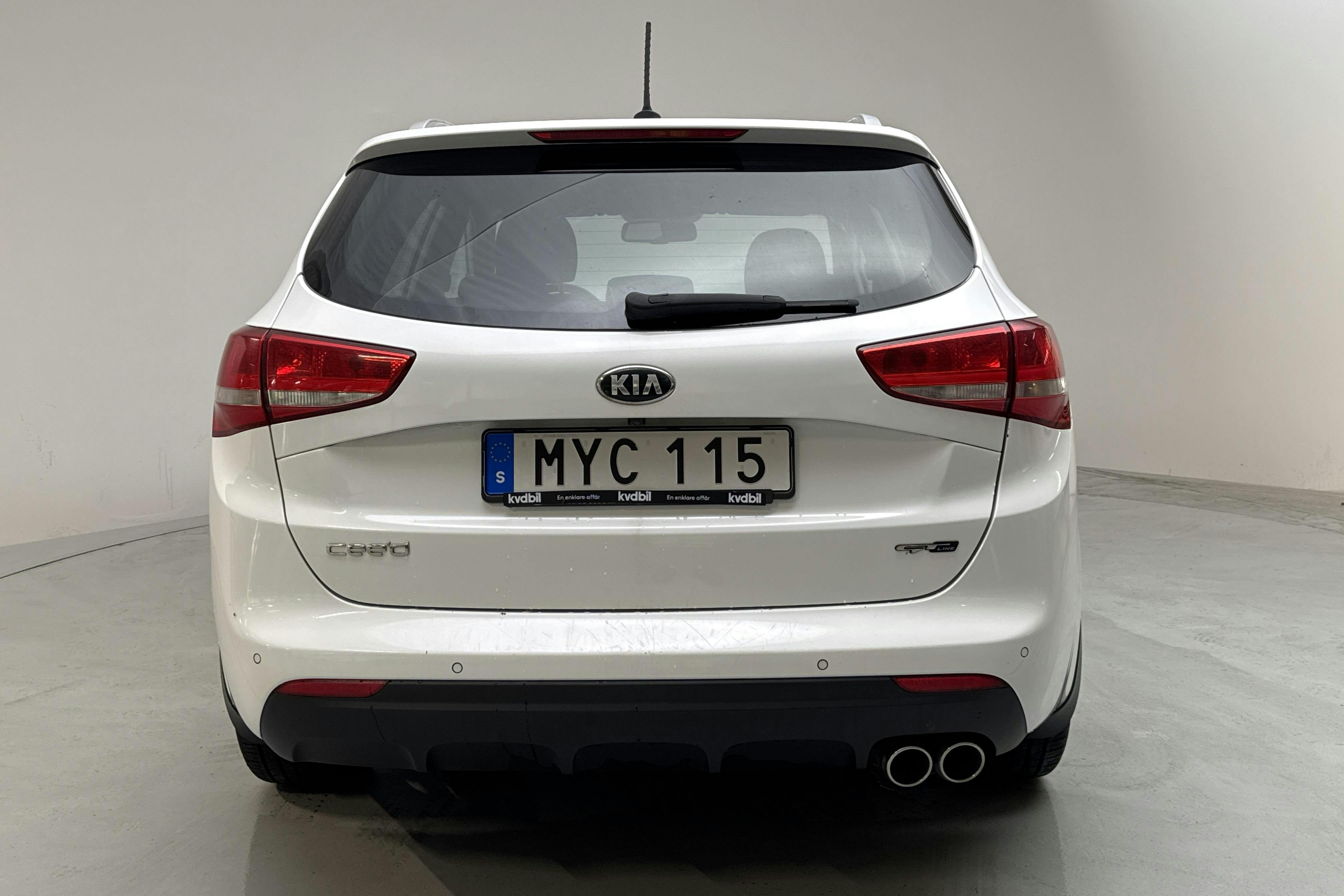 KIA Cee'd 1.6 CRDi SW (136hk) - 15 738 mil - Manuell - vit - 2016