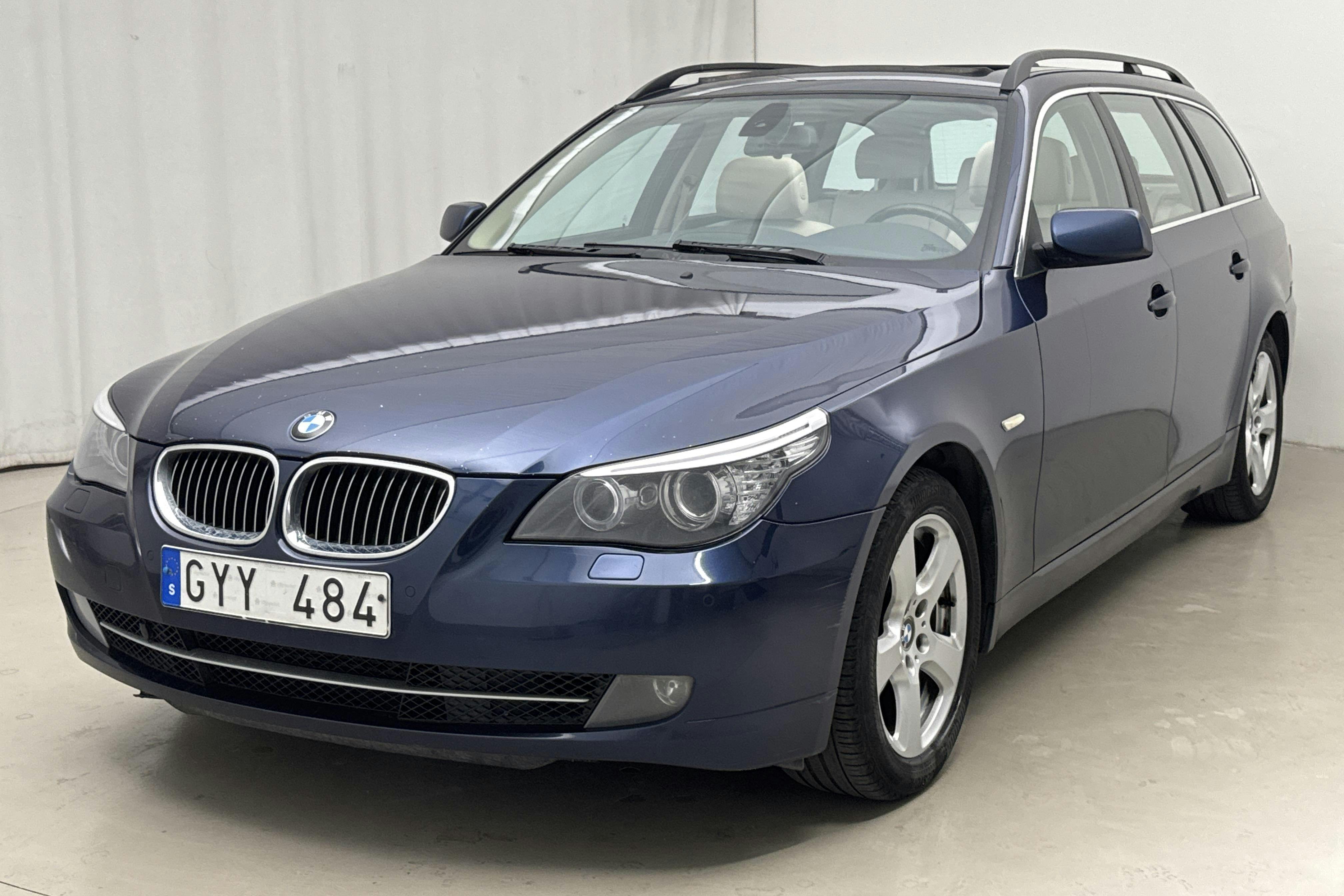 BMW 525xd Touring, E61 (197hk) - 24 465 mil - Automat - blå - 2008