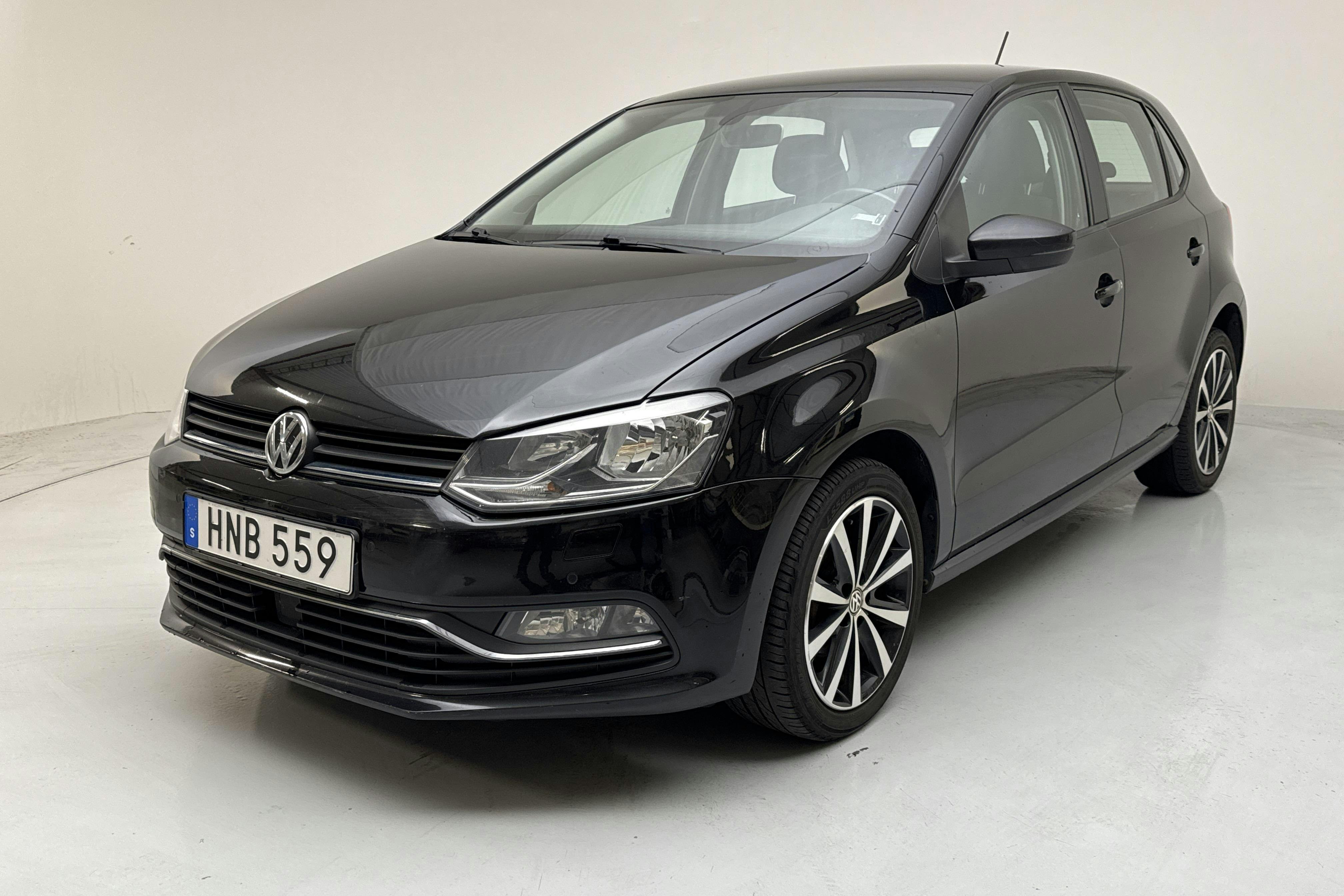 VW Polo 1.2 TSI 5dr (90hk) - 161 210 km - Käsitsi - must - 2015