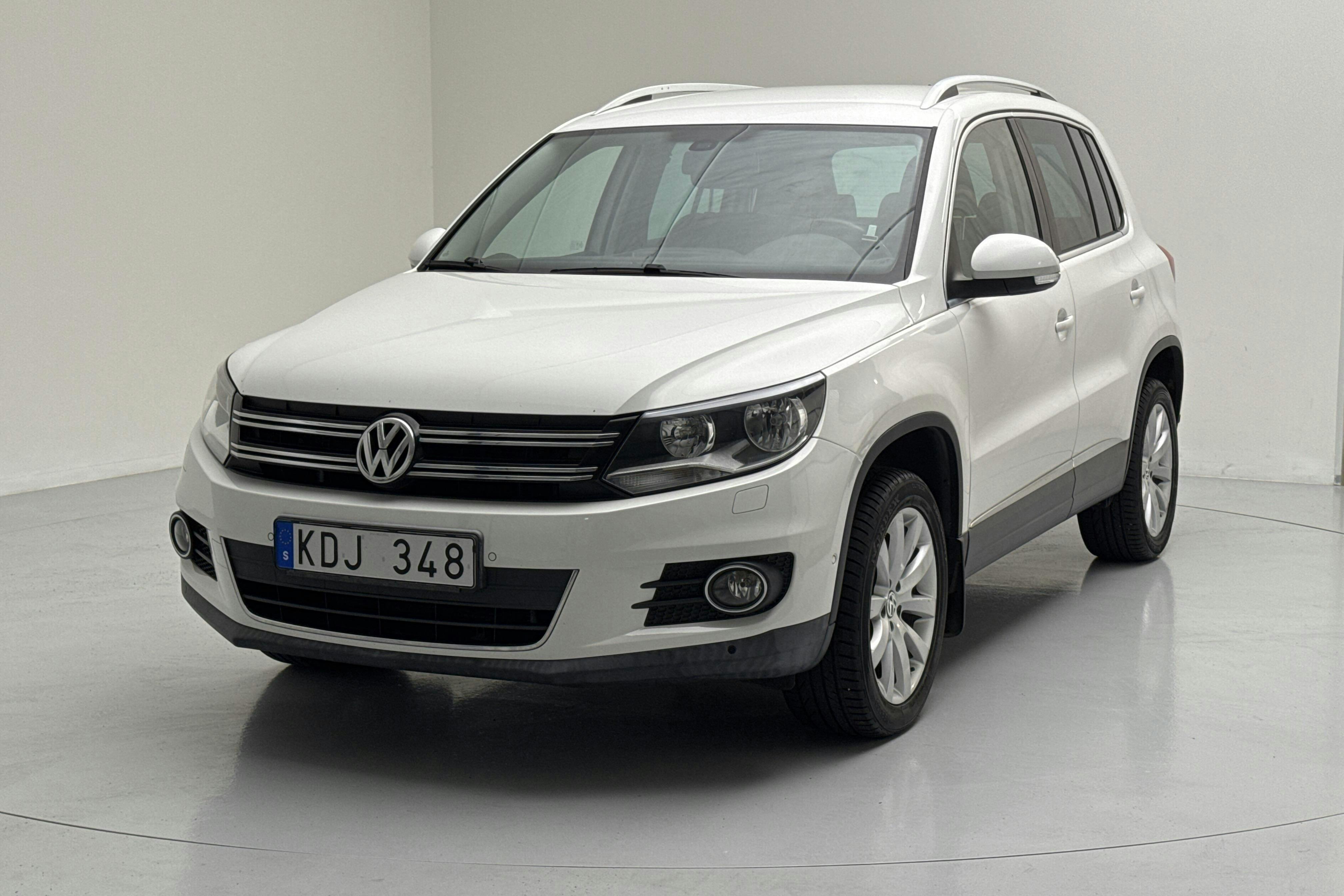 VW Tiguan 1.4 TSI 4MOTION (160hk) - 103 550 km - Manual - white - 2012