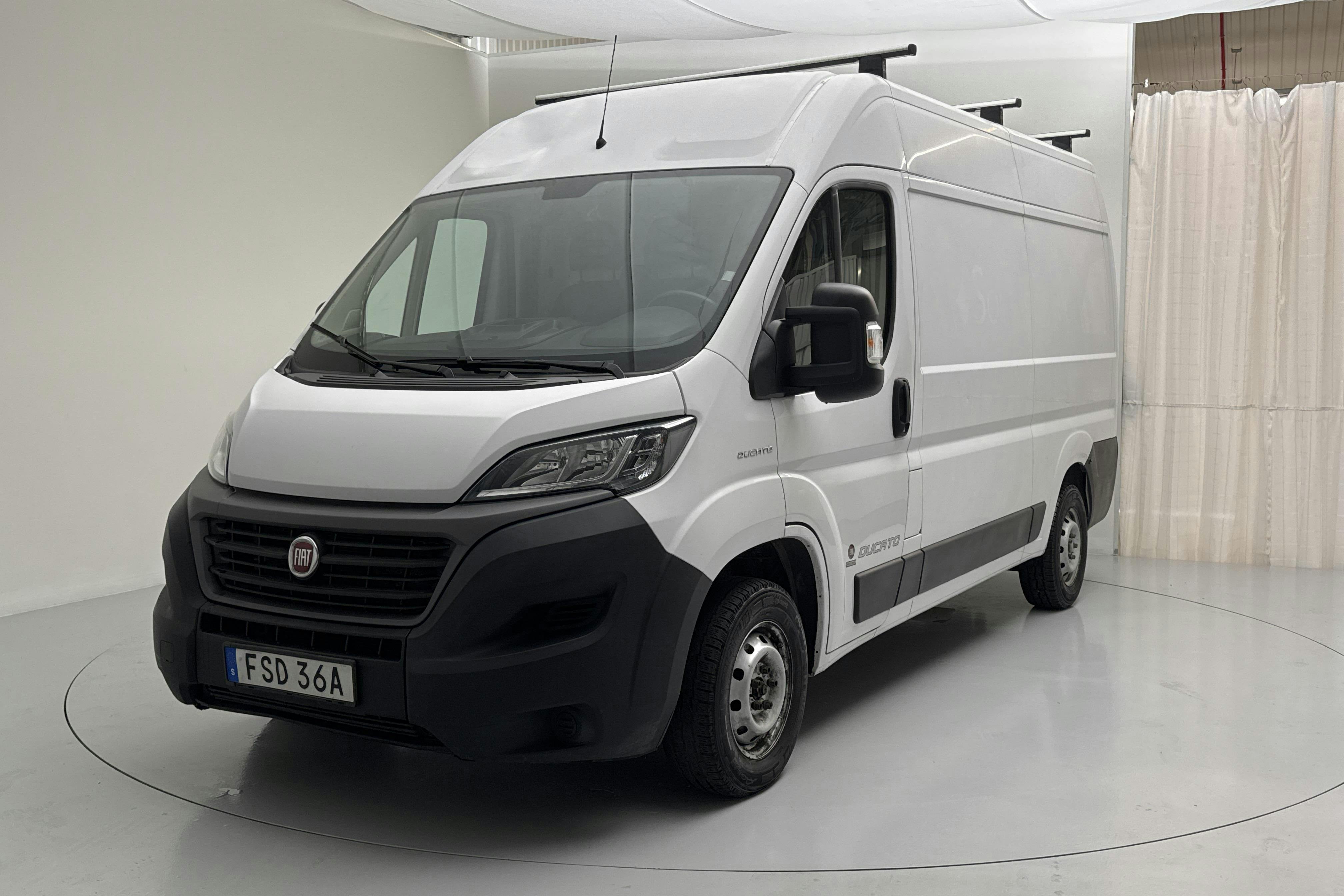 Fiat Ducato 35 2.3 Multijet Skåp (140hk) - 8 524 mil - Manuell - vit - 2020
