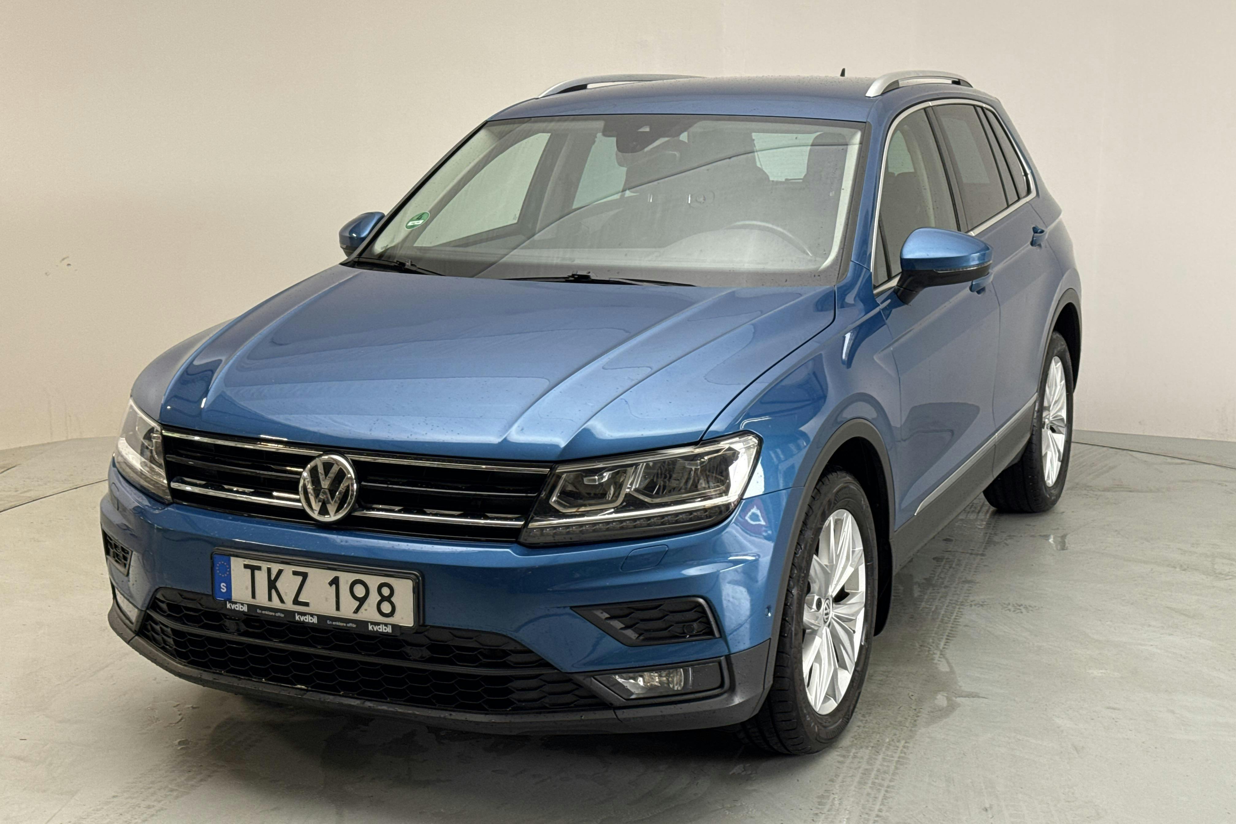VW Tiguan 1.4 TSI 4MOTION (150hk) - 14 169 mil - Automat - Light Blue - 2018