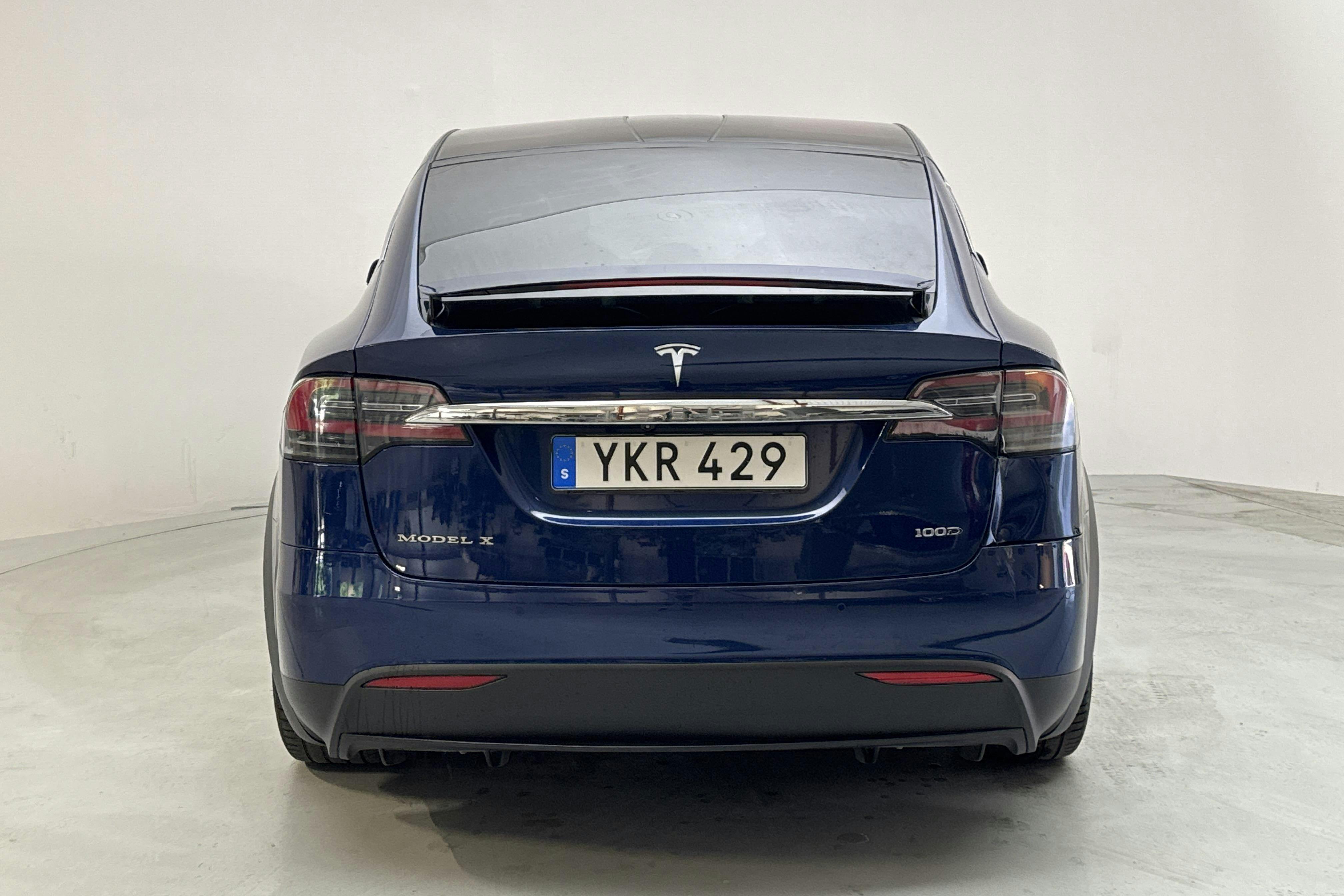 Tesla Model X 100D - 11 739 mil - Automat - blå - 2017