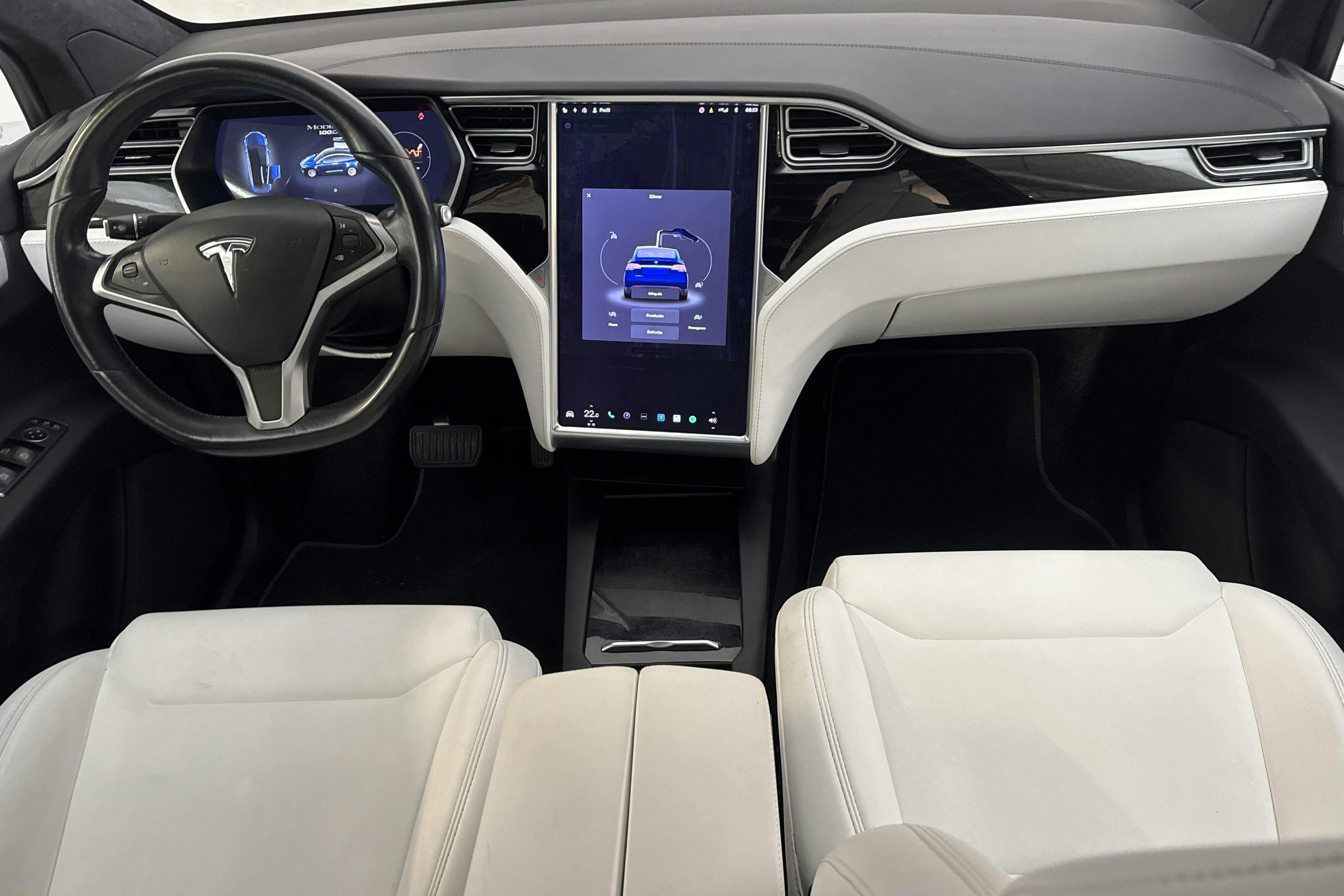 Tesla Model X 100D - 11 739 mil - Automat - blå - 2017