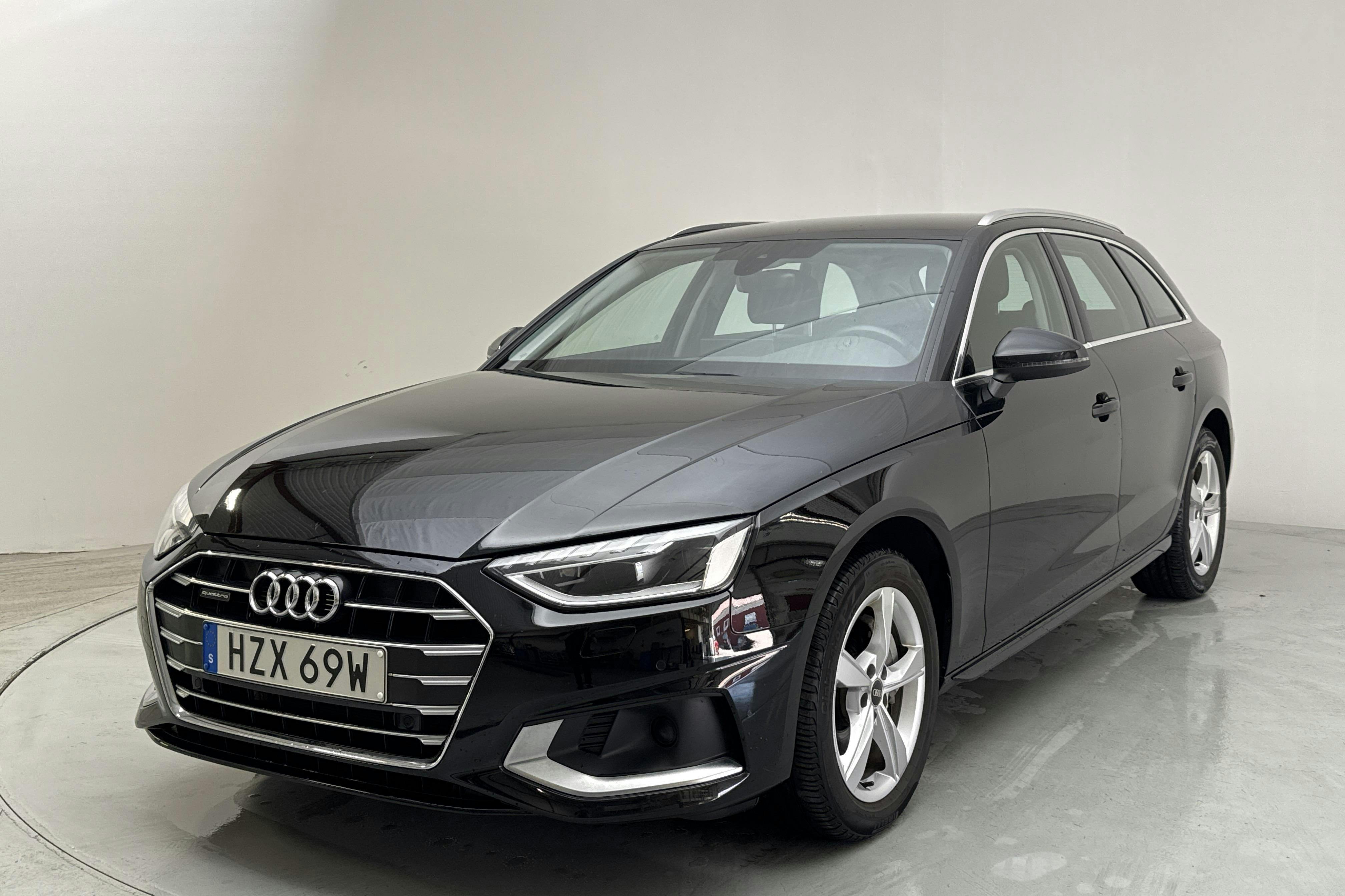 Audi A4 Avant 40 TDI quattro (204hk) - 75 140 km - Automaattinen - musta - 2021