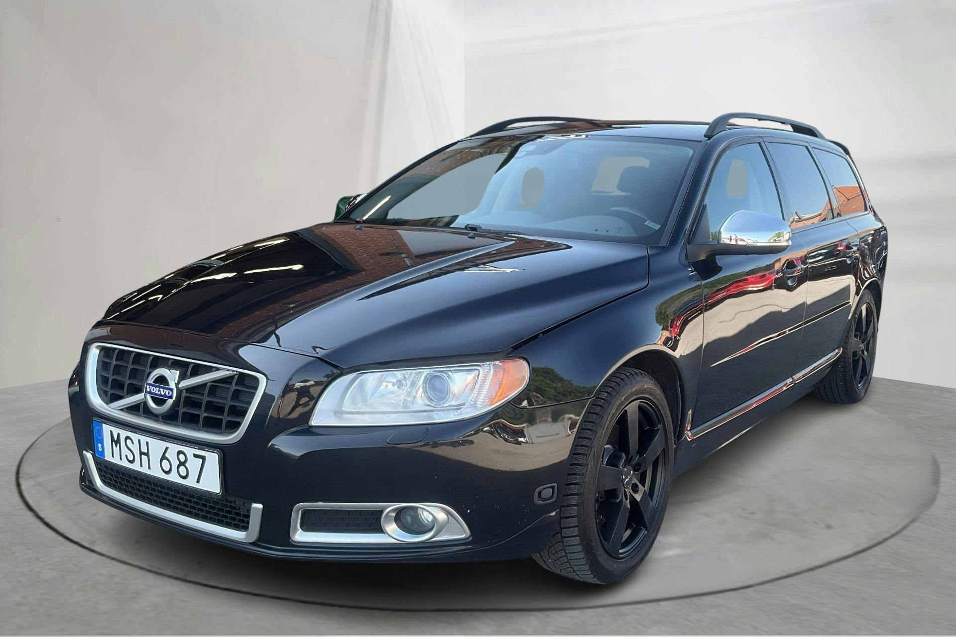 Volvo V70 II D4 (163hk) - 201 550 km - Automaatne - must - 2013
