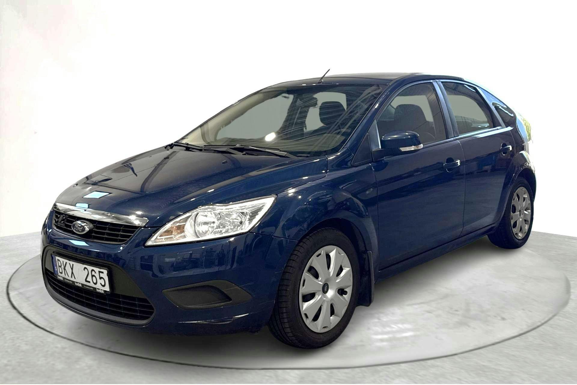 Ford Focus 1.8 Flexifuel 5dr (125hk) - 104 170 km - Manual - blue - 2009