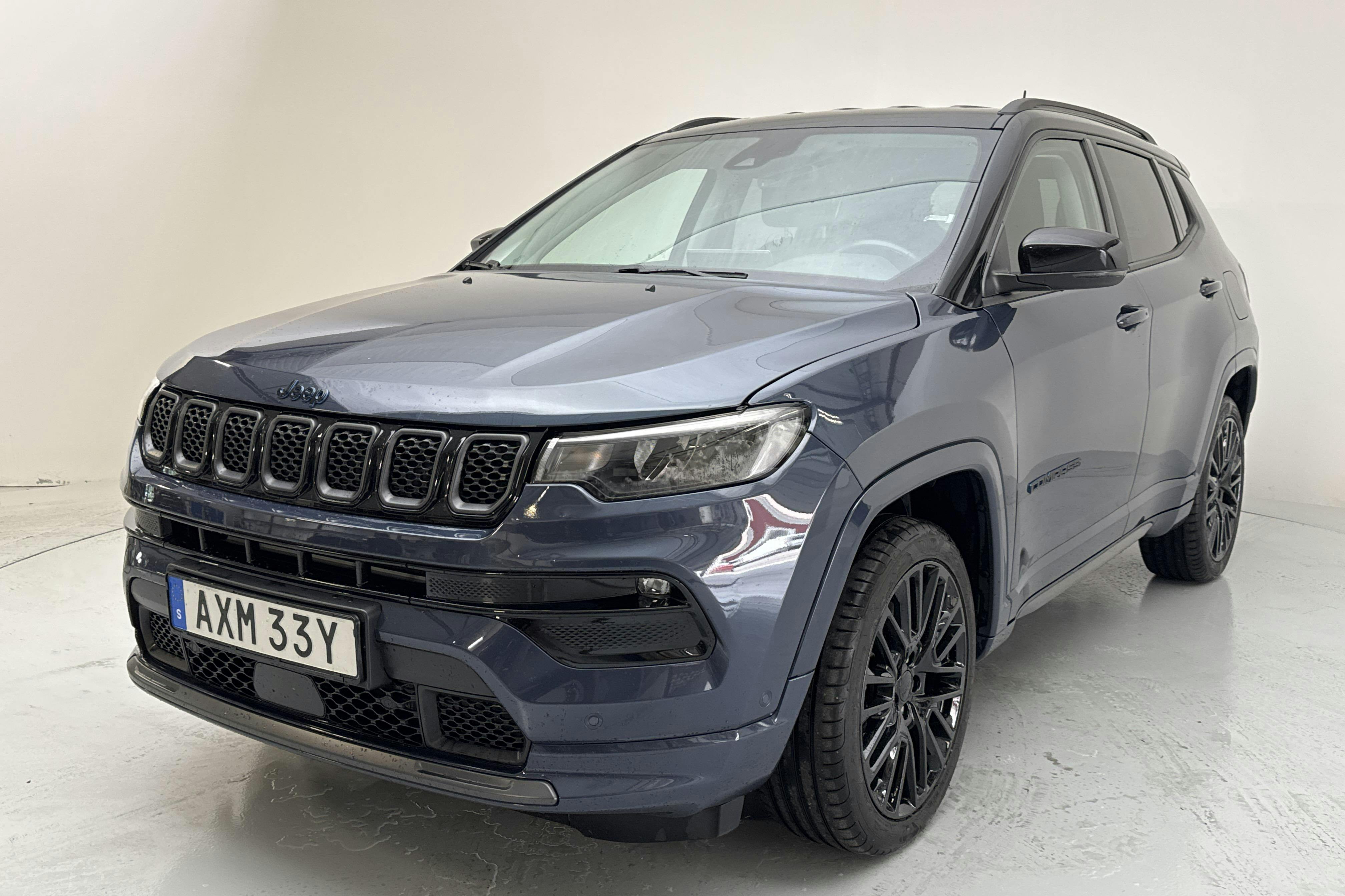 Jeep Compass 1.3 PHEV 4WD (240hk) - 47 080 km - Automatic - blue - 2022