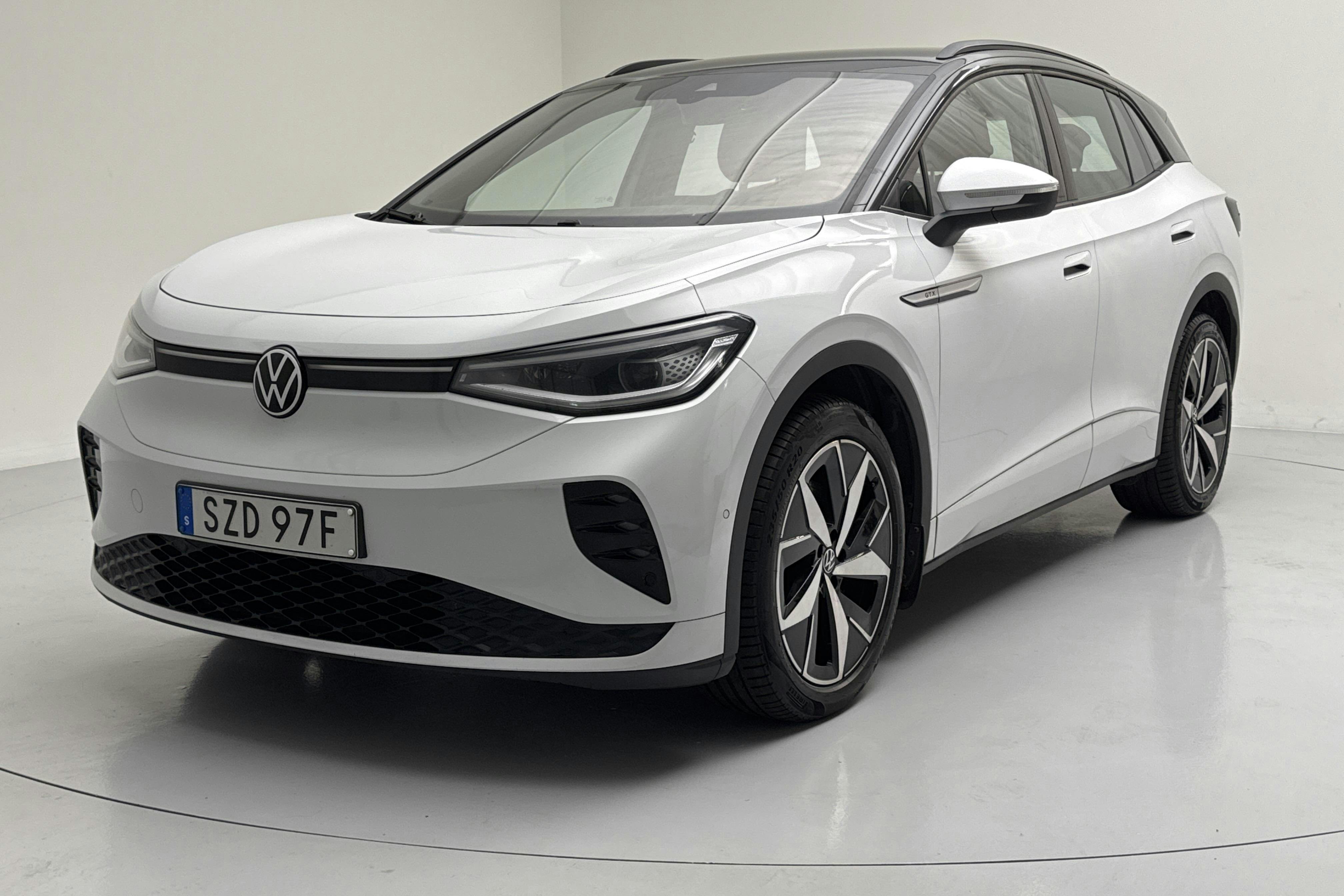 VW ID.4 GTX 77kWh AWD (299hk) - 12 293 mil - Automat - vit - 2022
