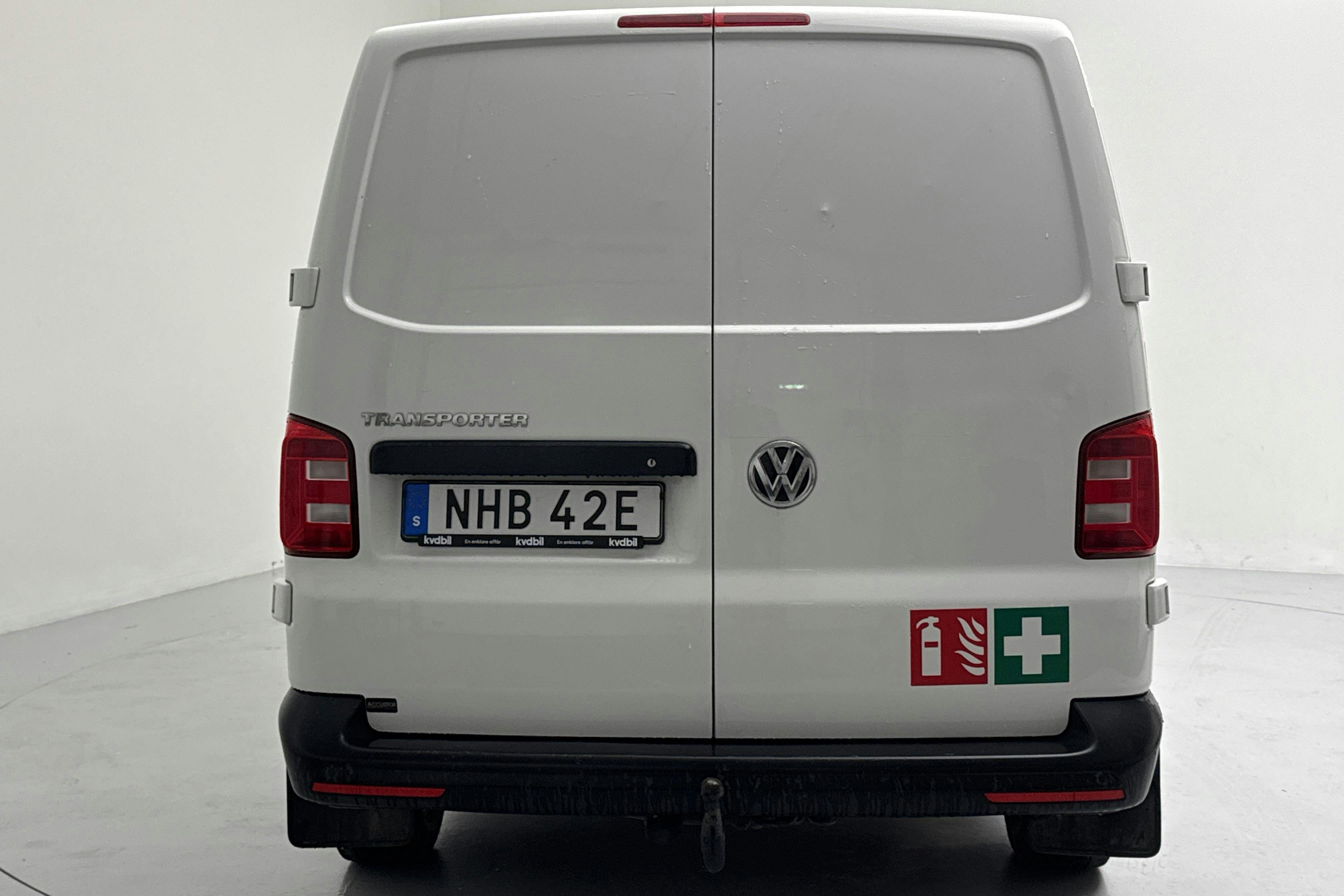 VW Transporter T6 2.0 TDI BMT Skåp (102hk) - 19 779 mil - Manuell - vit - 2019