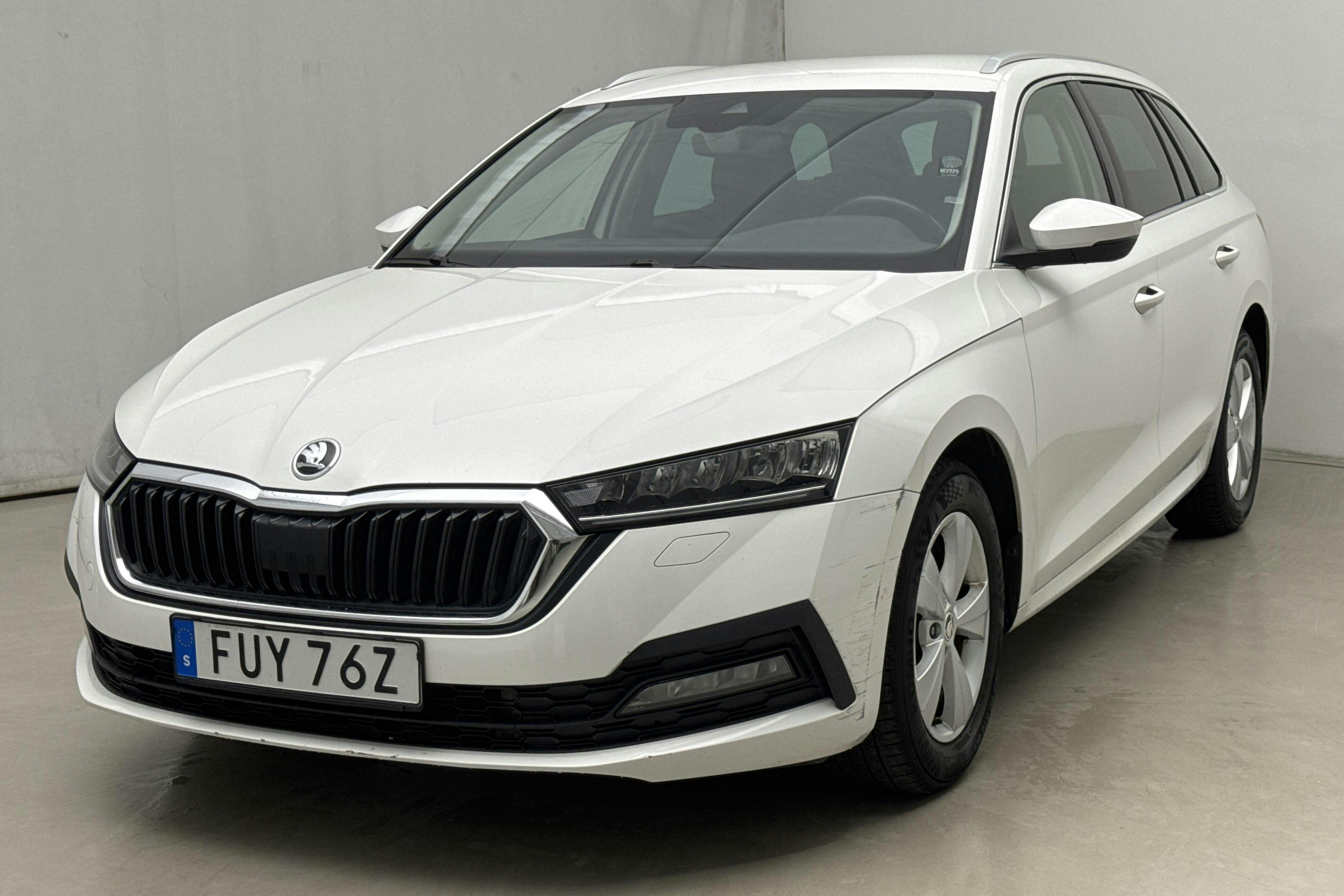 Skoda Octavia G-TEC 1.5 TSI Combi (130hk) - 111 940 km - Automatyczna - biały - 2022