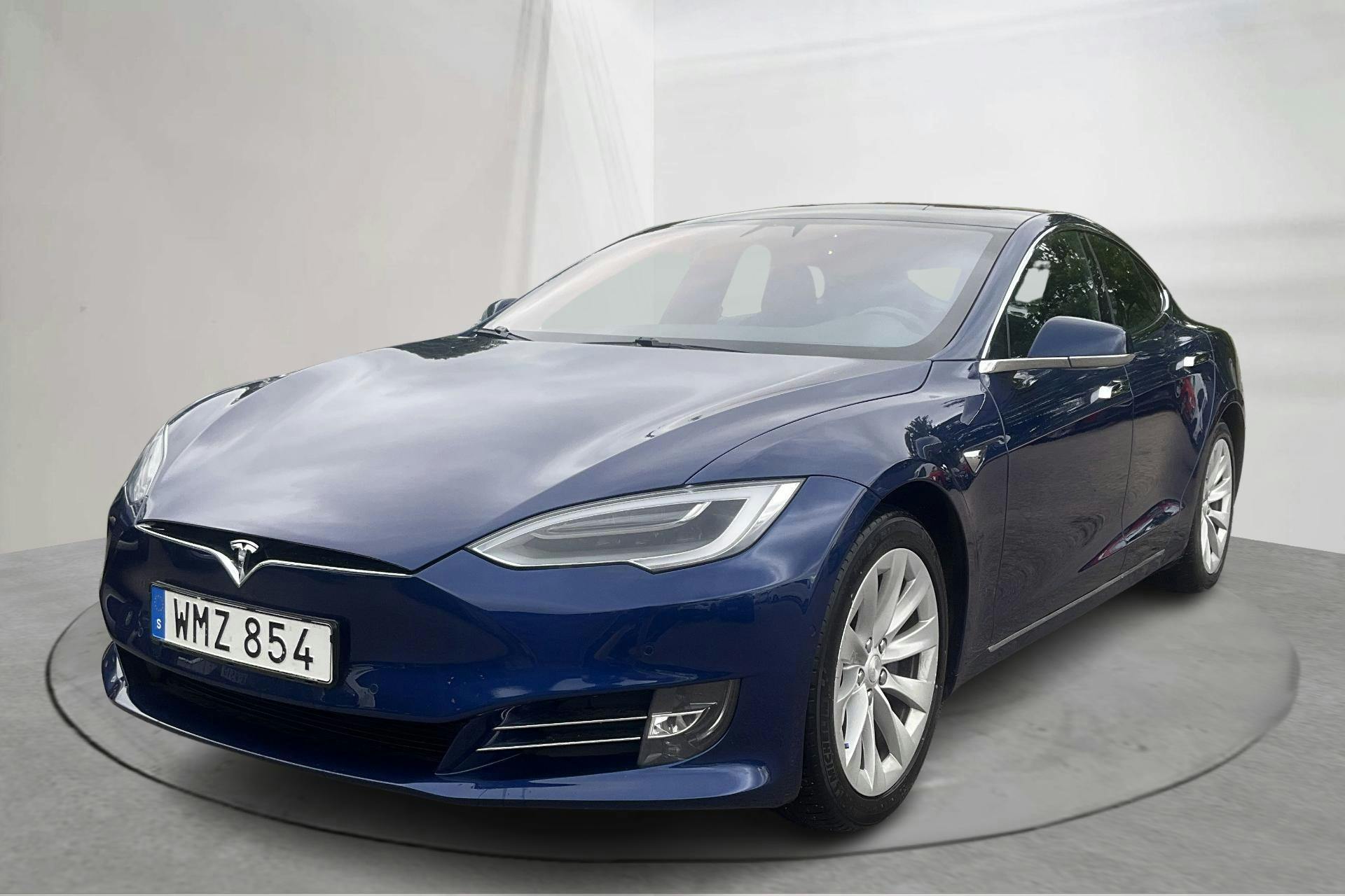Tesla Model S 100D - 17 128 mil - Automat - blå - 2018