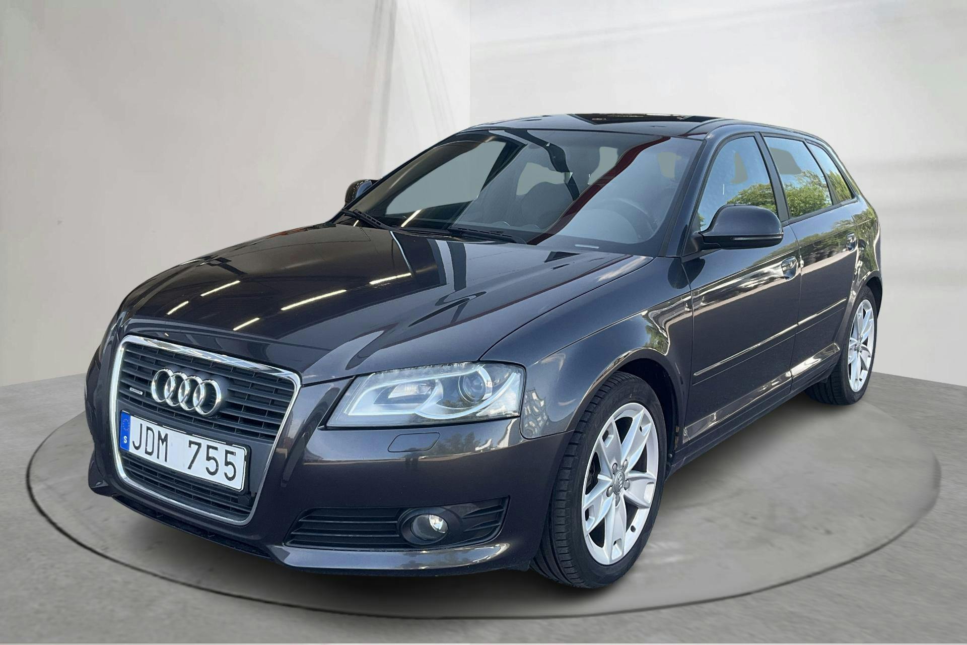 Audi A3 2.0 TDI Sportback quattro (170hk) - 157 750 km - Manual - gray - 2009
