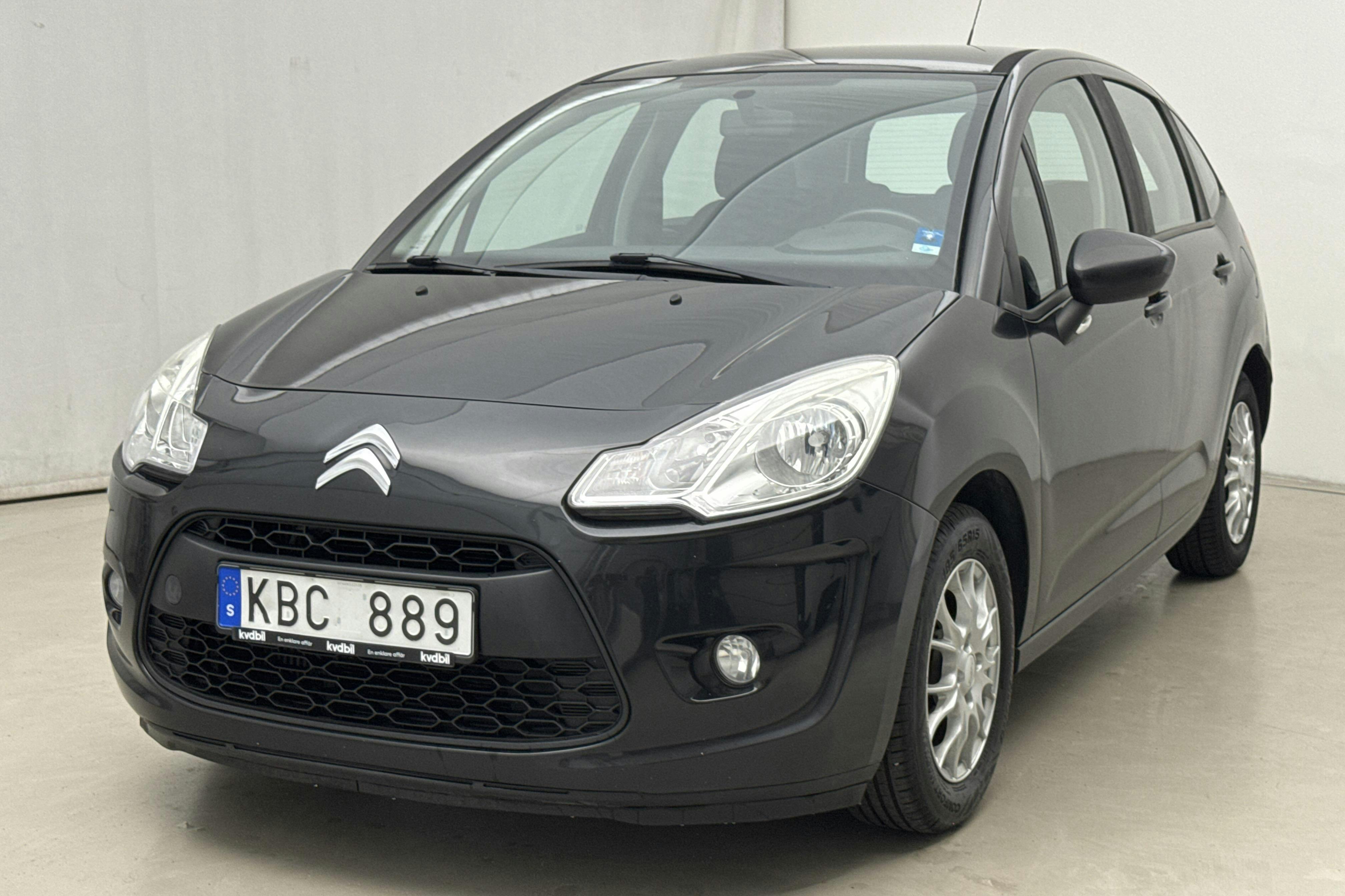 Citroën C3 1.6 HDi (90hk) - 151 280 km - Manual - black - 2010