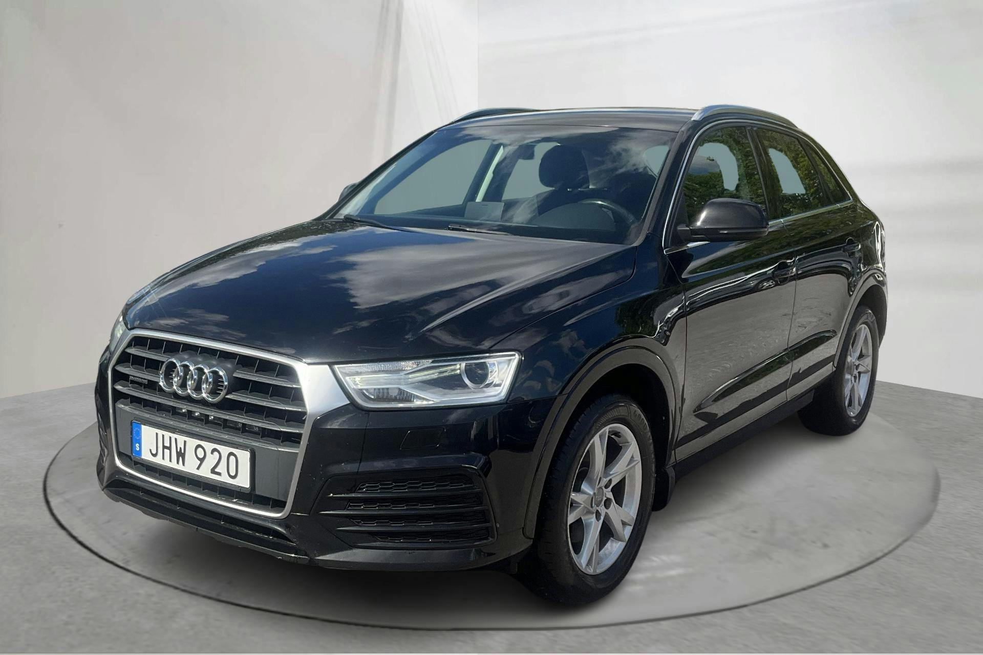 Audi Q3 2.0 TDI quattro (150hk) - 200 090 km - Automatic - black - 2018