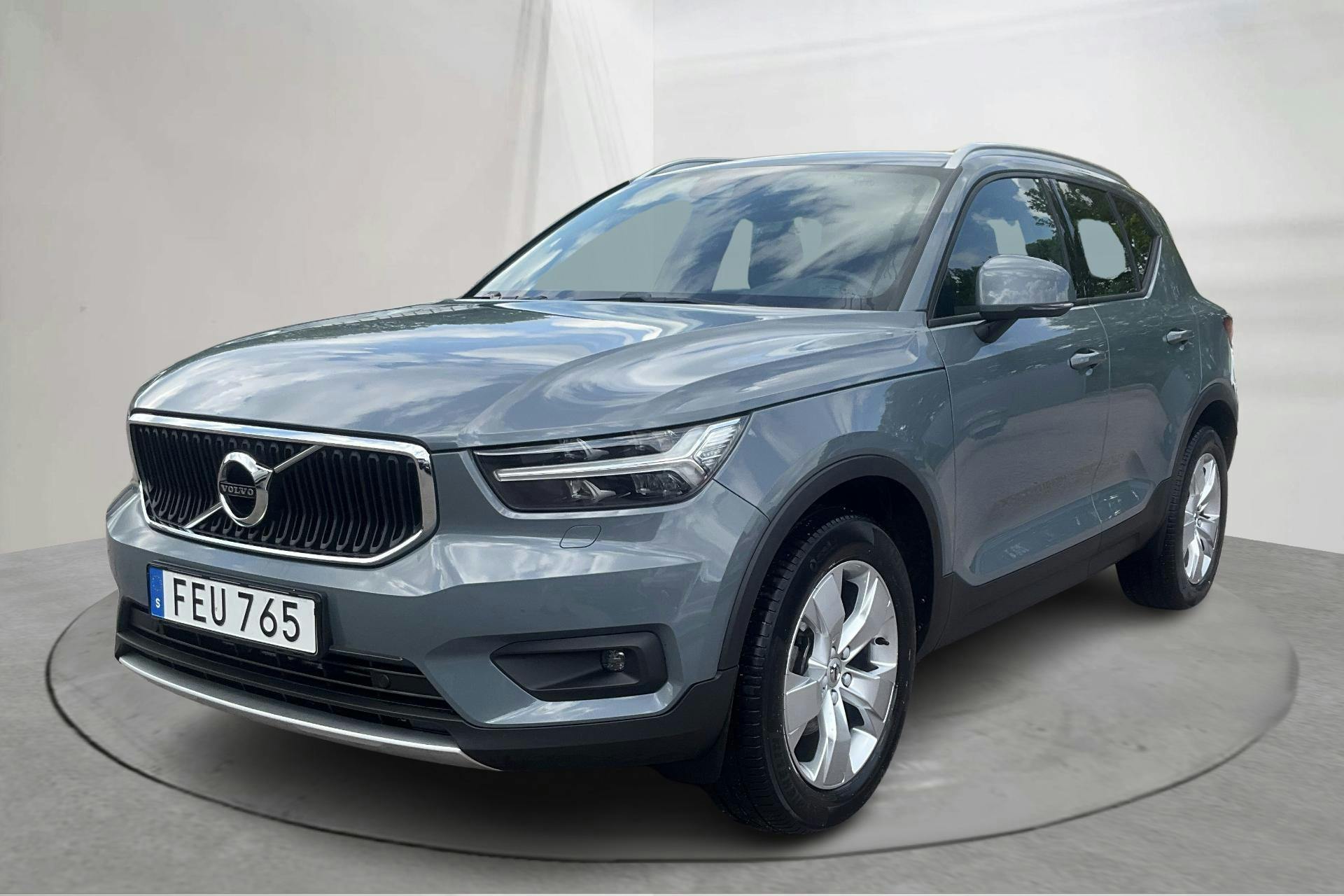 Volvo XC40 T3 2WD (163hk) - 78 250 km - Automaattinen - harmaa - 2021