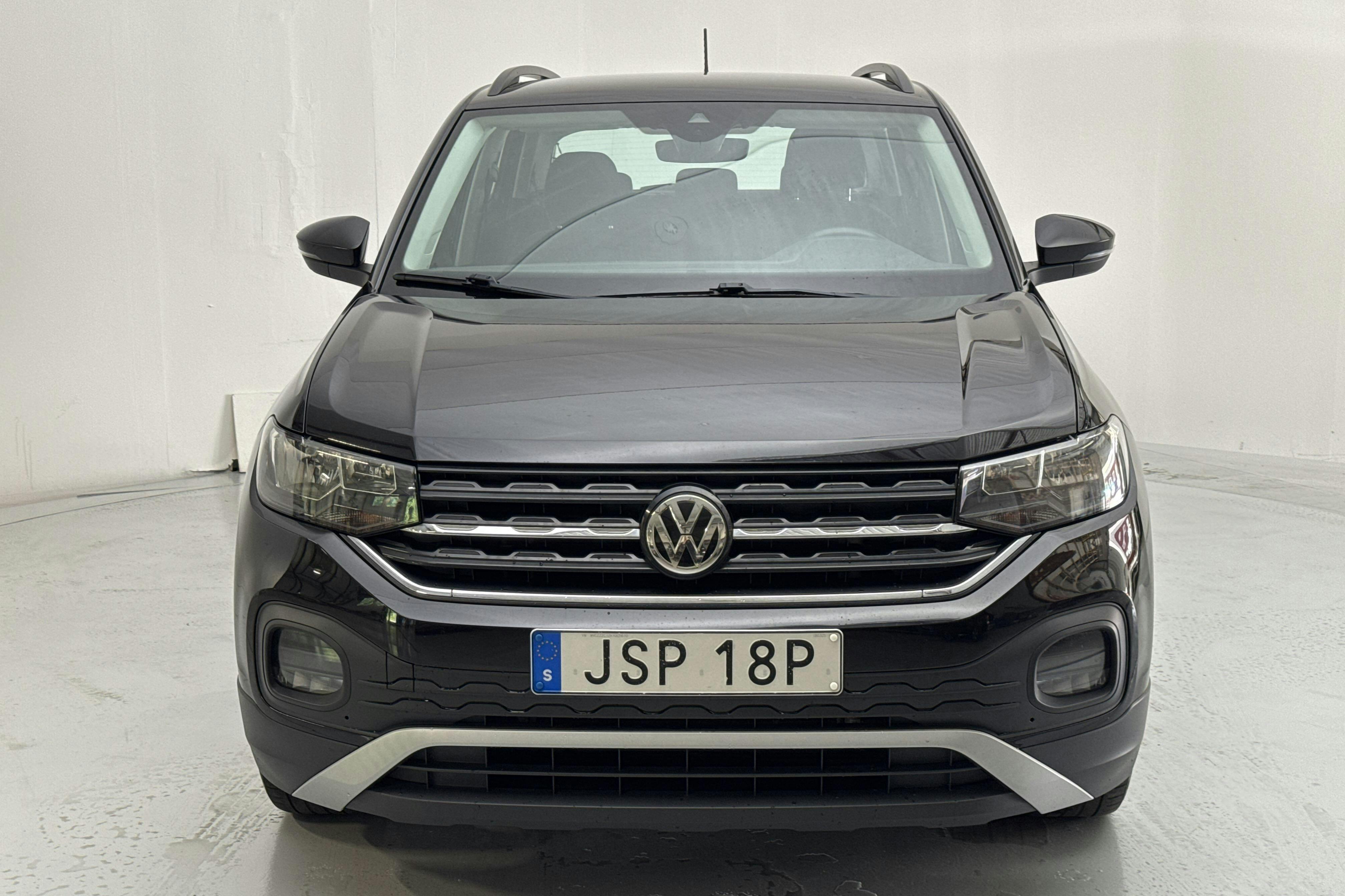 VW T-Cross 1.0 TSI (95hk) - 10 948 mil - Manuell - svart - 2019