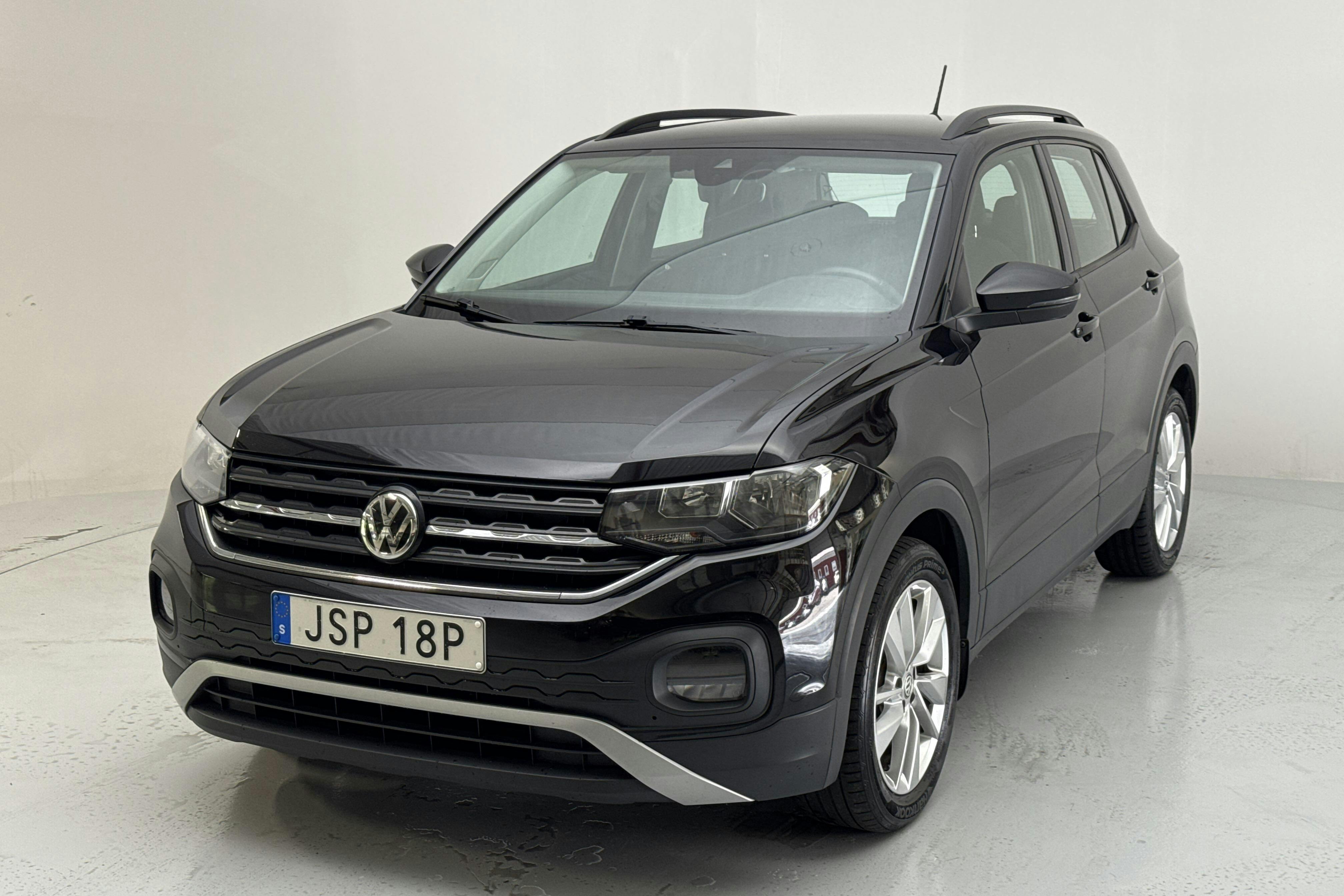 VW T-Cross 1.0 TSI (95hk) - 109 480 km - Manuaalinen - musta - 2019