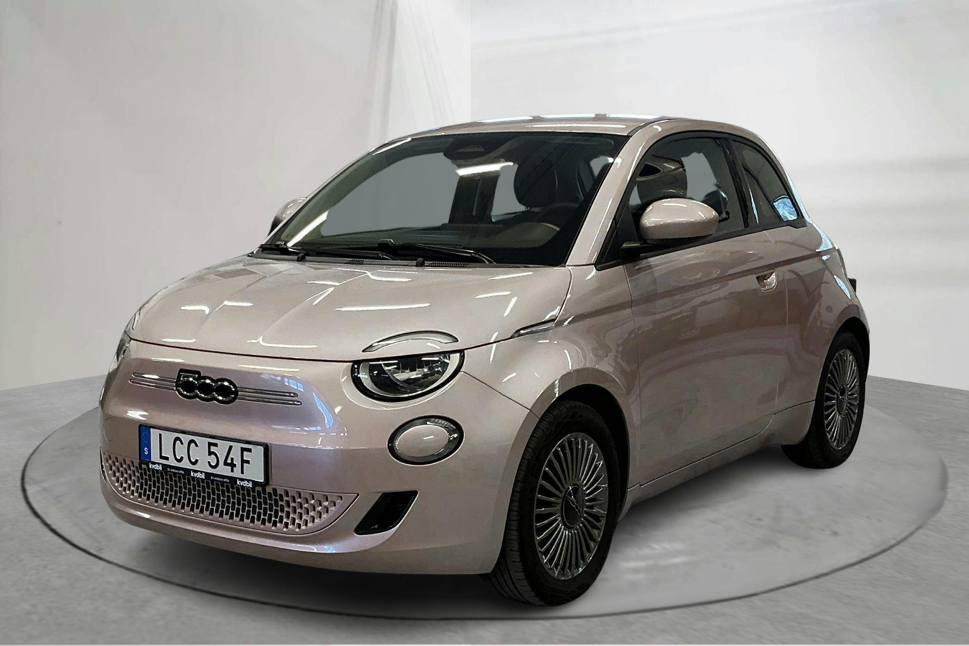 Fiat 500e (118hk) - 63 800 km - Automaattinen - punainen - 2022