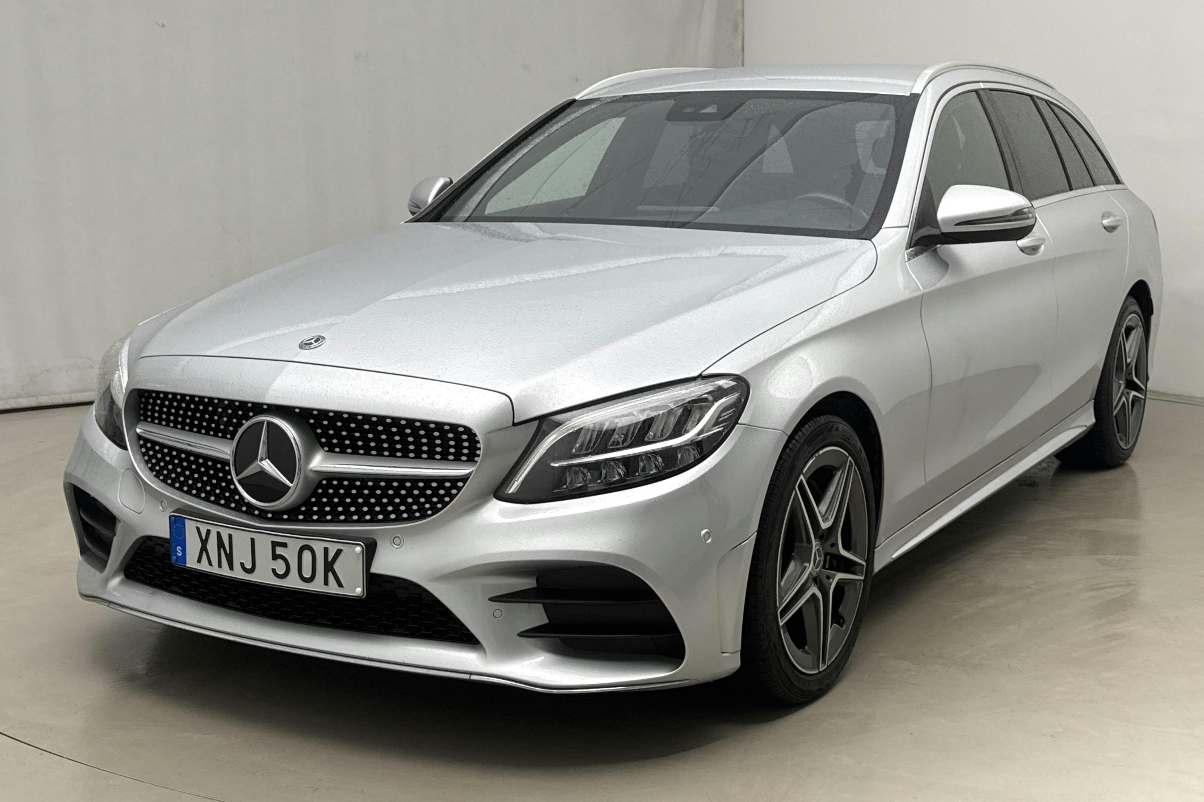 Mercedes C 200 d Kombi S205 (160hk) - 100 590 km - Automatic - silver - 2019