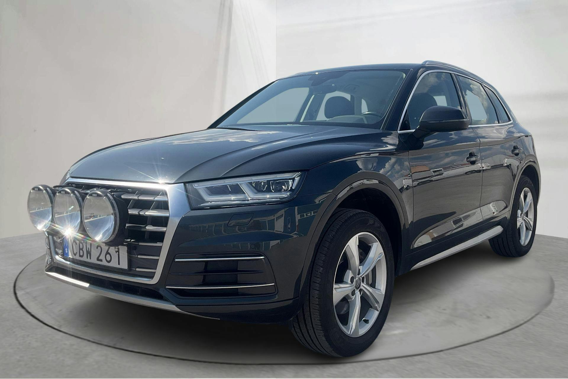 Audi Q5 2.0 TDI quattro (190hk) - 155 050 km - Automatic - gray - 2017