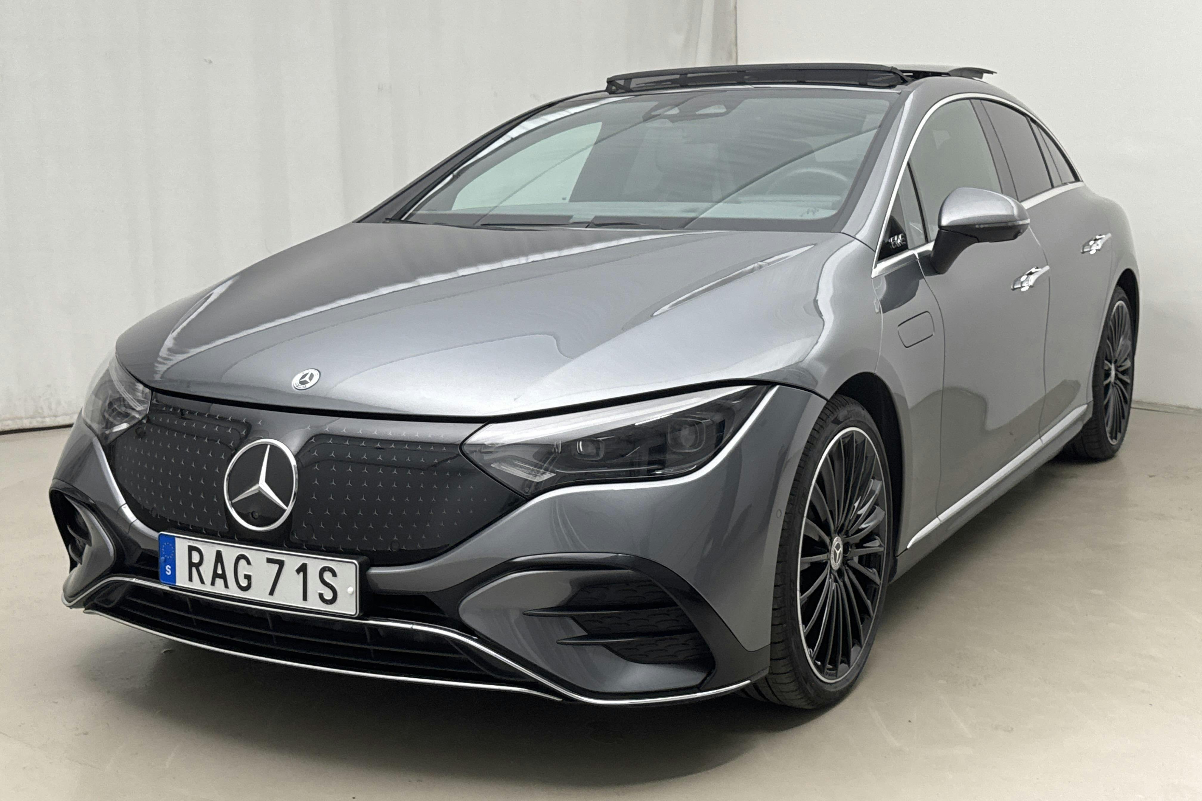 Mercedes EQE 350 4Matic V295 (292hk) - 38 570 km - Automatic - gray - 2023