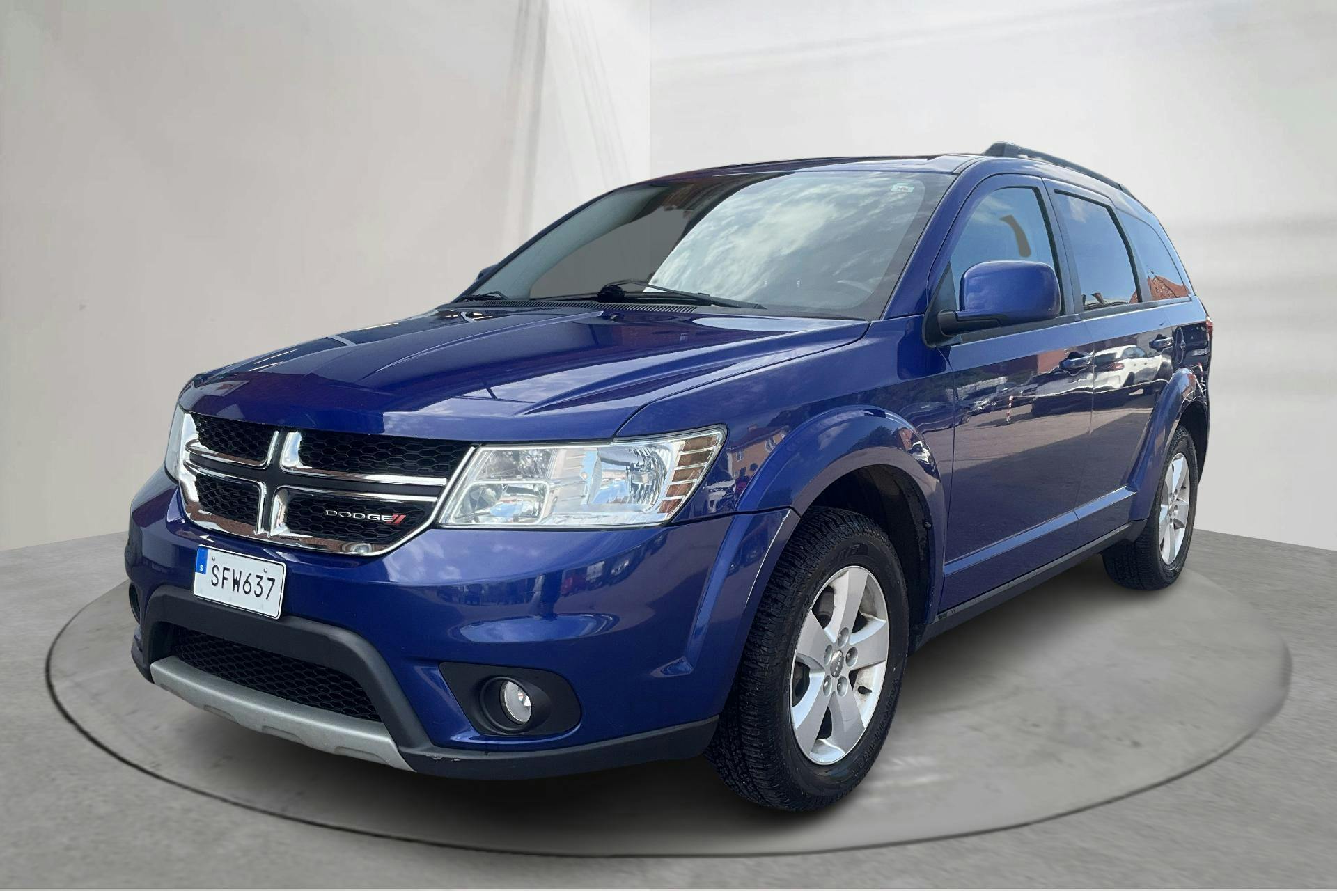 Presentationsfoto 1 av 14: Dodge Journey 2.4 (175hk) - 15 760 mil - Automat - blå - 2012