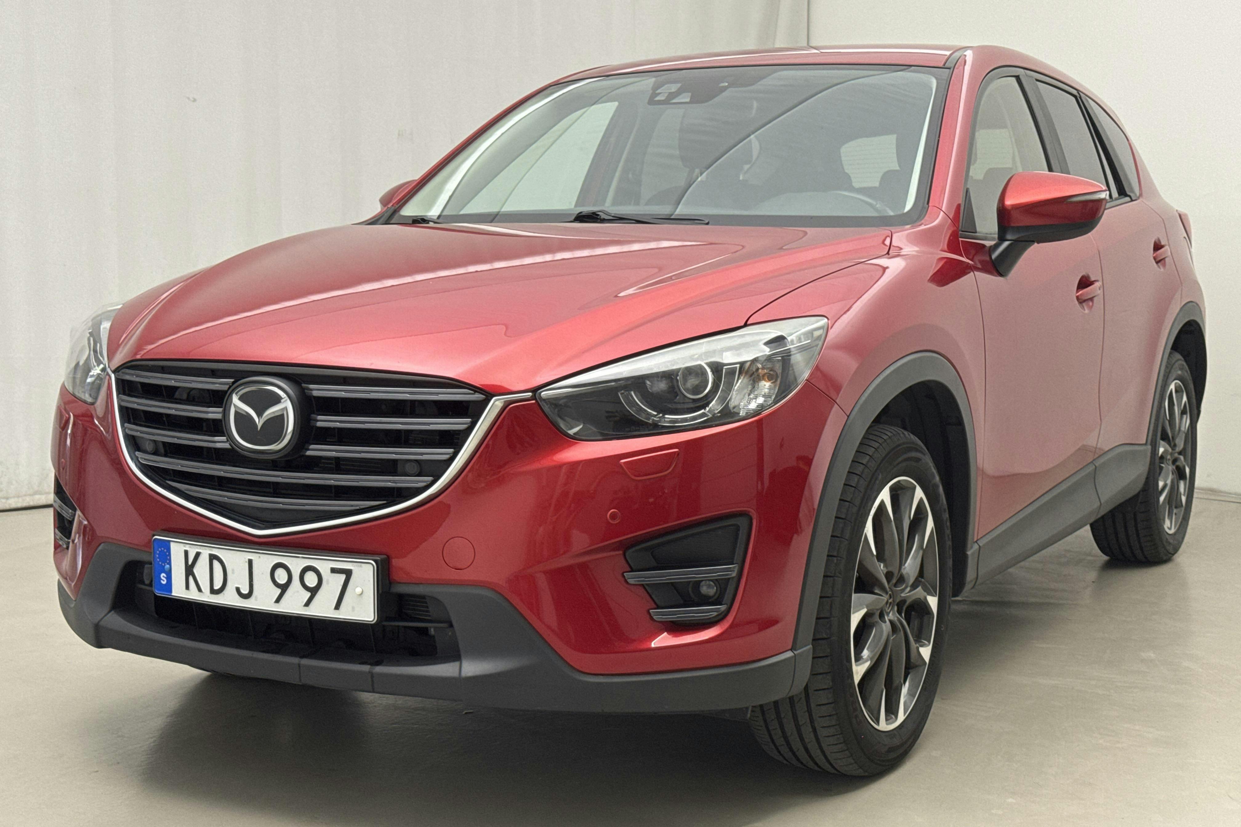 Mazda CX-5 2.5 AWD (192hk) - 14 534 mil - Automat - röd - 2016