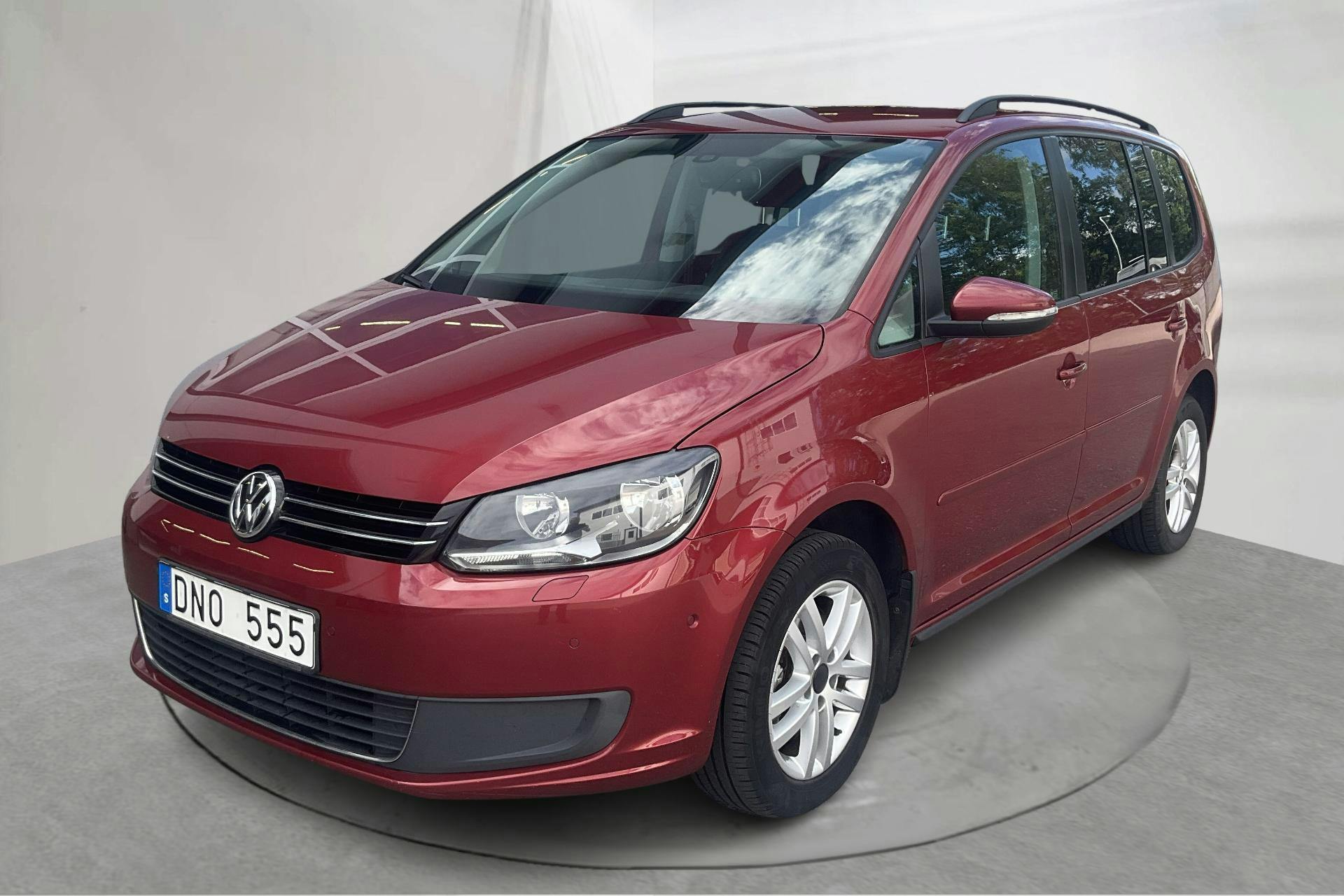 VW Touran 1.4 TGI EcoFuel (150hk) - 170 150 km - Manual - red - 2012