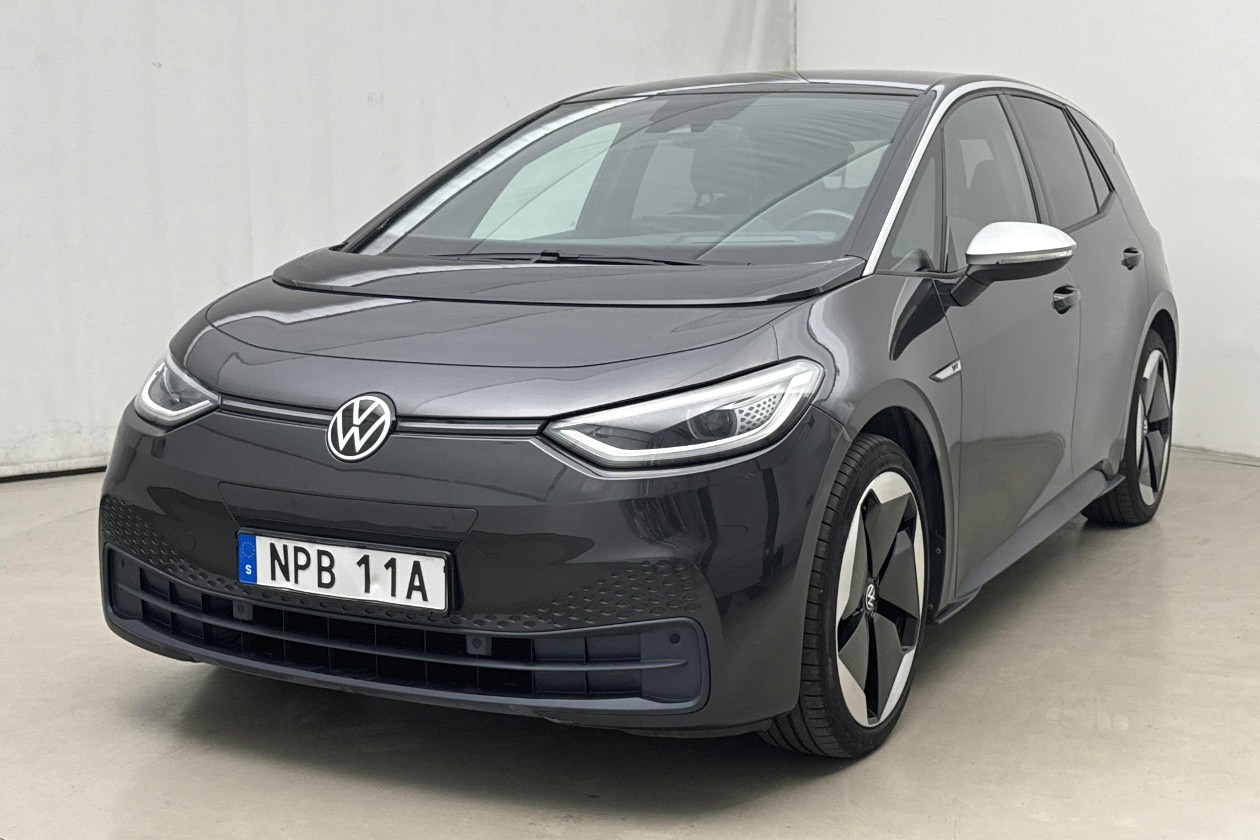 VW ID.3 58kWh (204hk) - 7 105 mil - Automat - Dark Grey - 2021