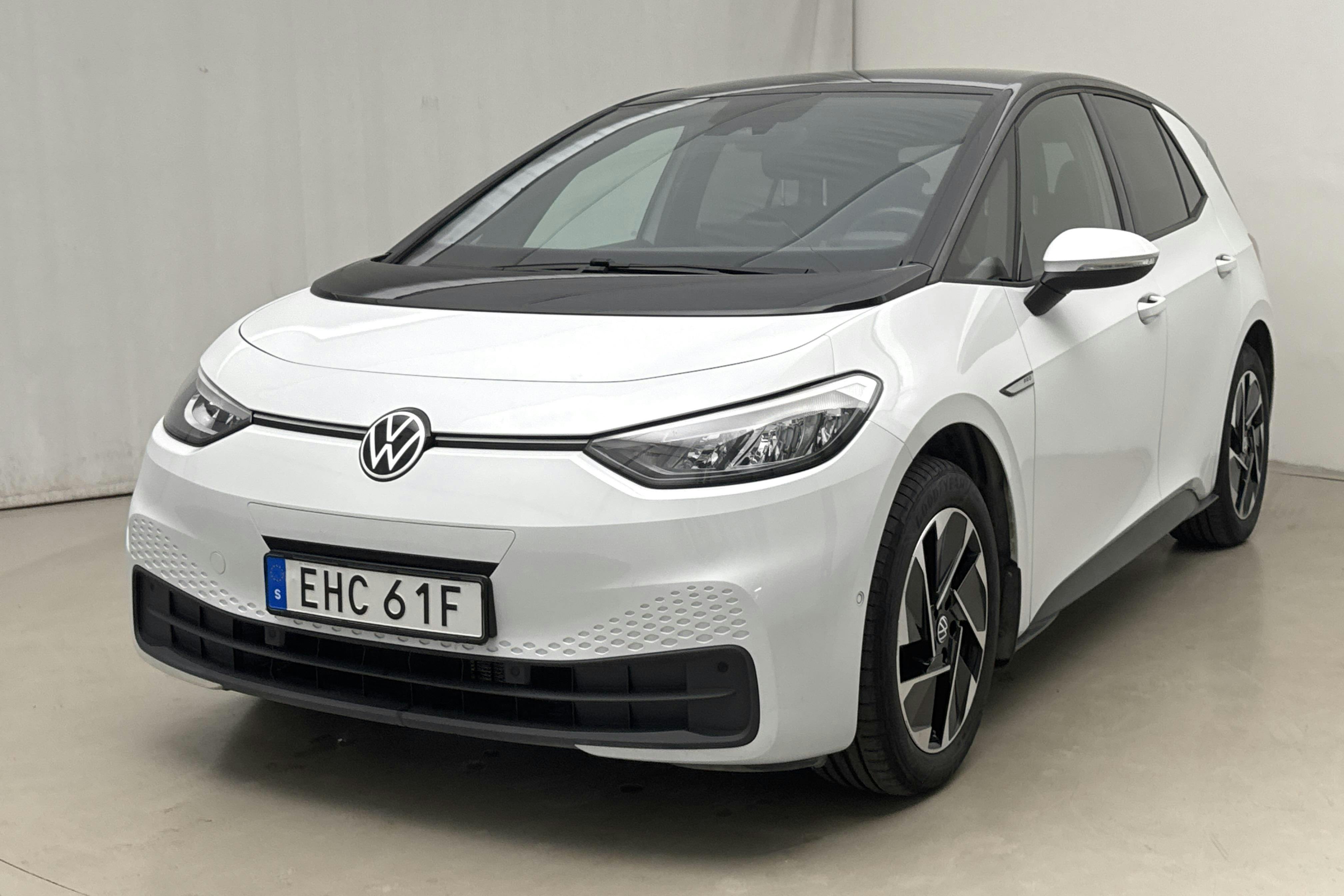 VW ID.3 58kWh (204hk) - 26 380 km - Automatic - white - 2022