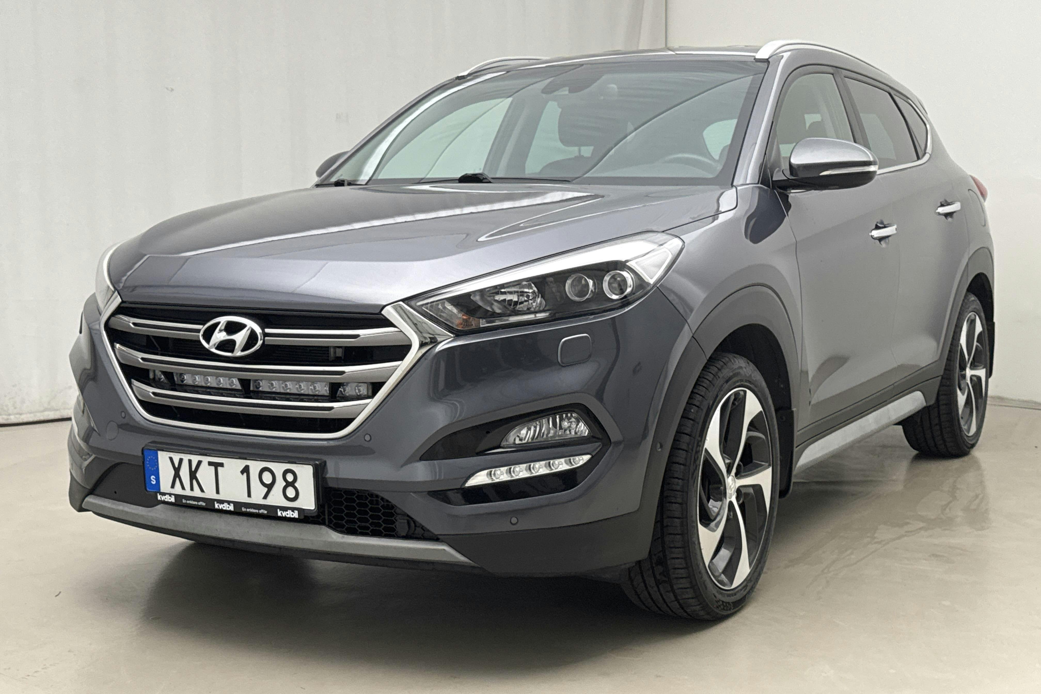 Hyundai Tucson 1.6 T-GDI 4WD (177hk) - 104 930 km - Automatic - Dark Grey - 2018