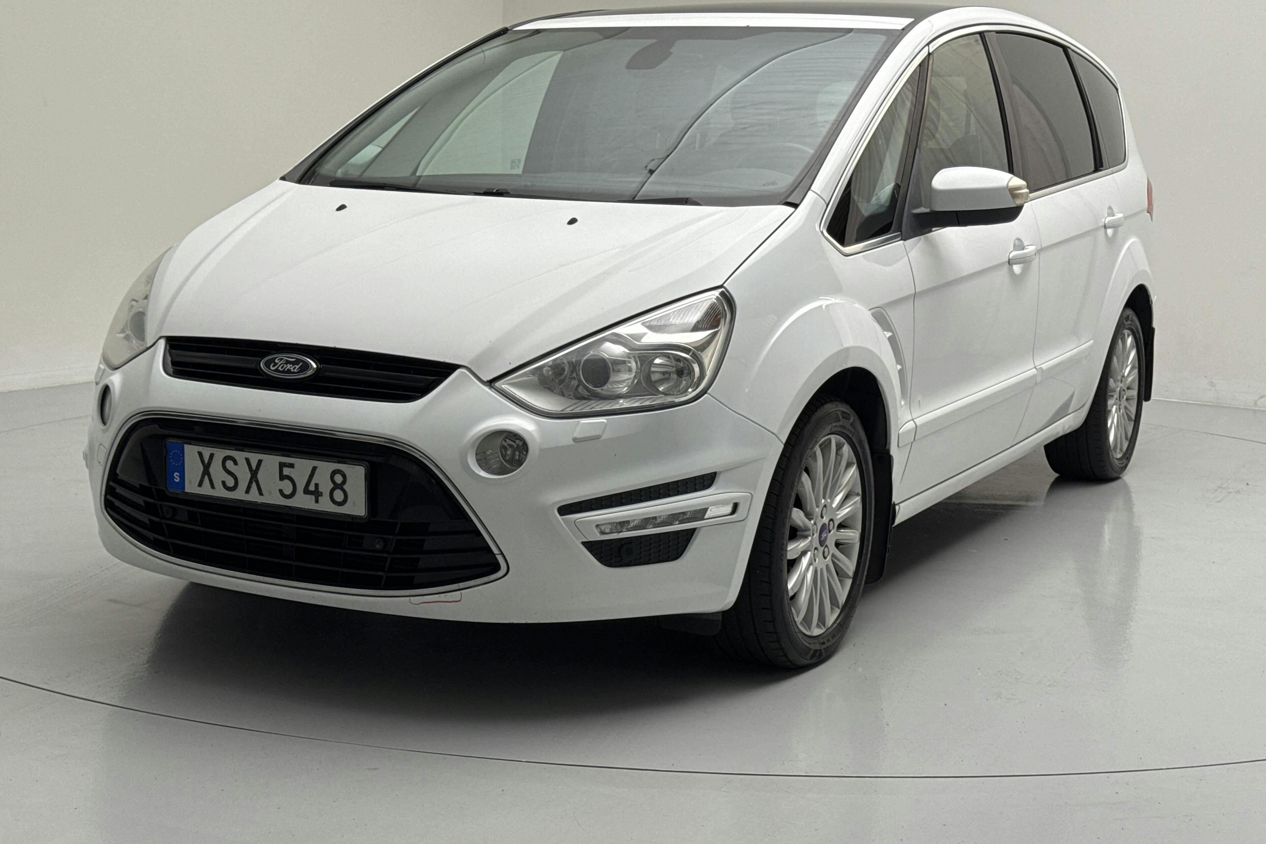 Ford S-MAX 2.0 Duratorq TDCi (163hk) - 227 090 km - Manual - white - 2015
