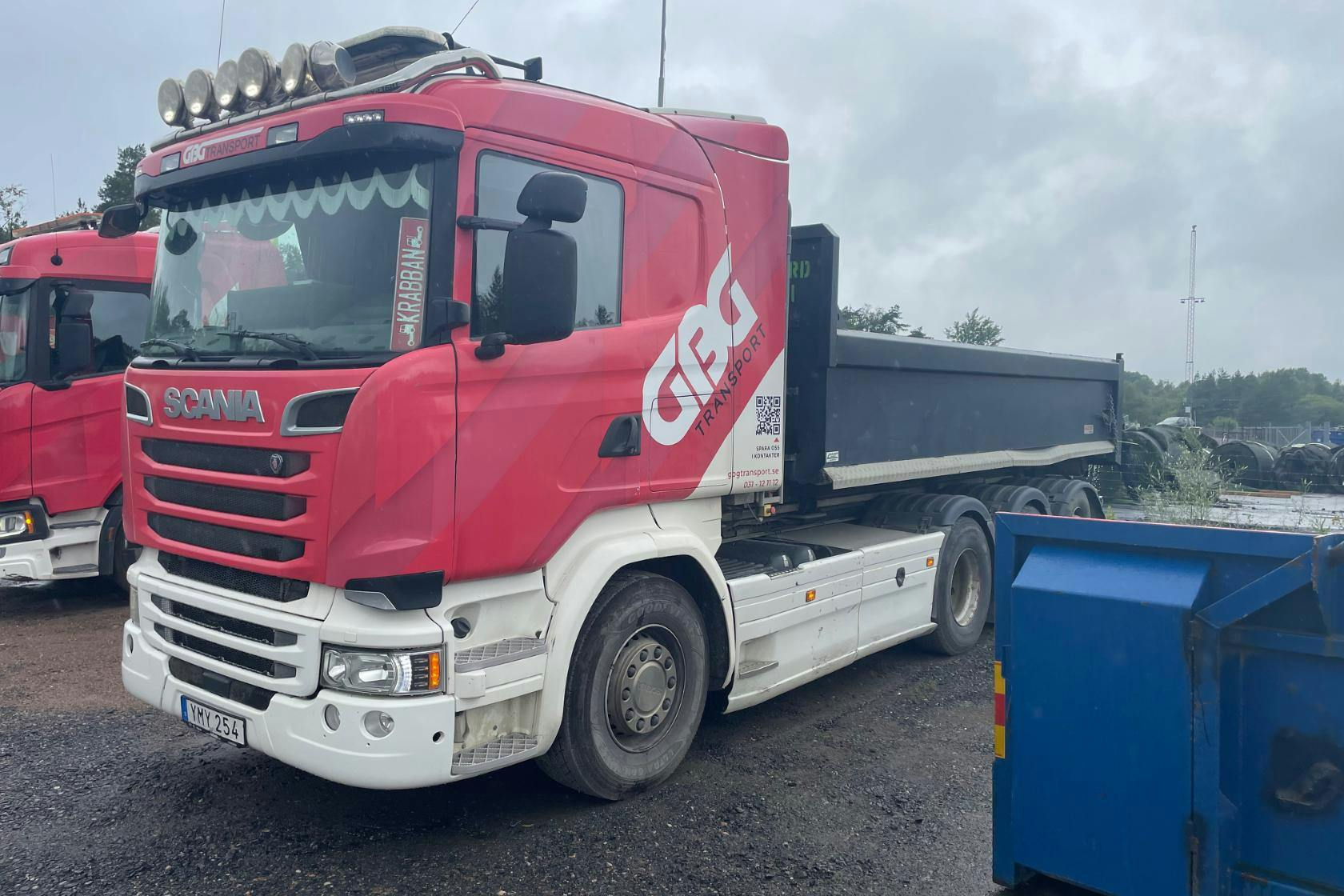 SCANIA R520 - 371 230 km - Automat - vit - 2017