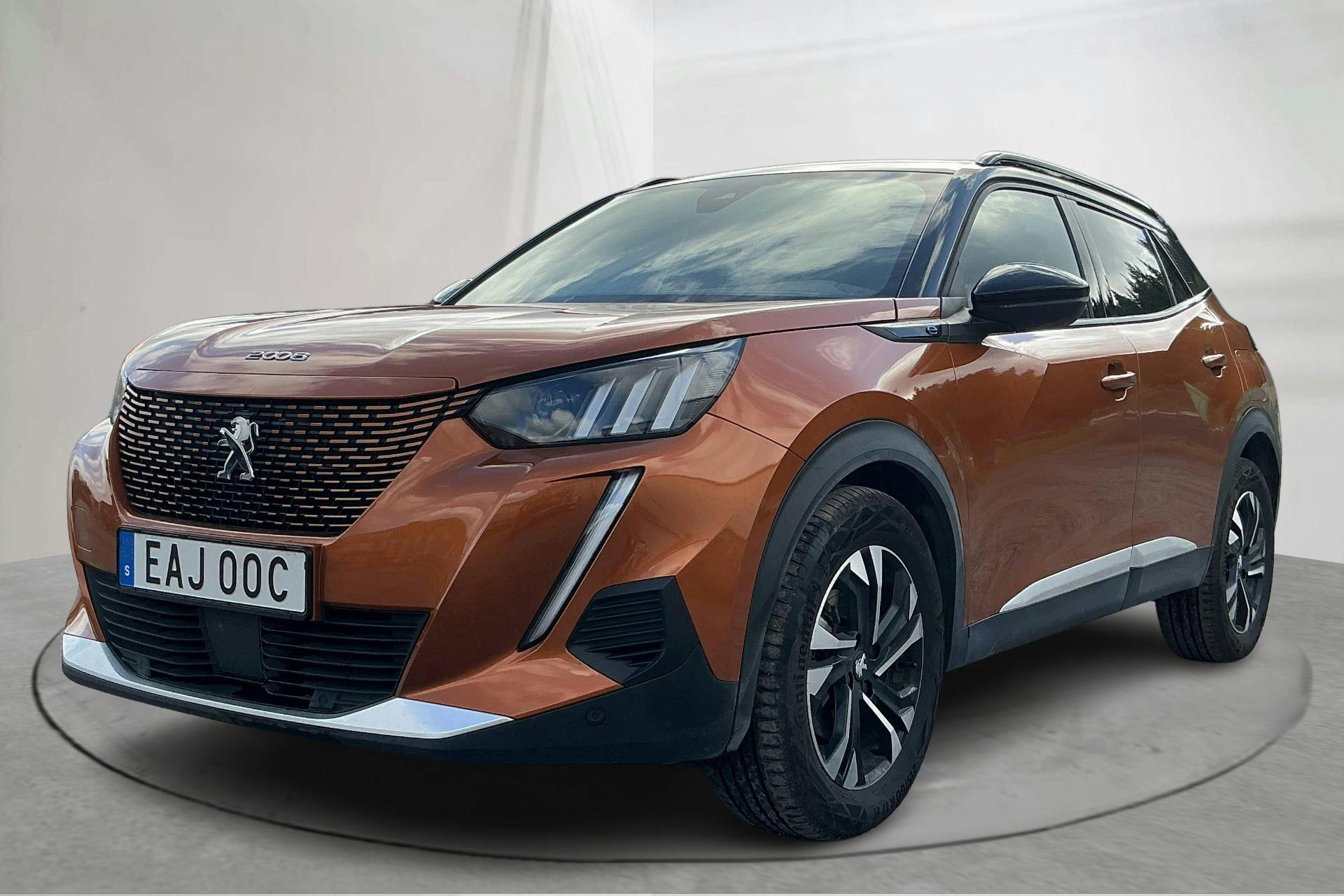 Peugeot e-2008 50 kWh (136hk) - 2 253 mil - Automat - orange - 2022