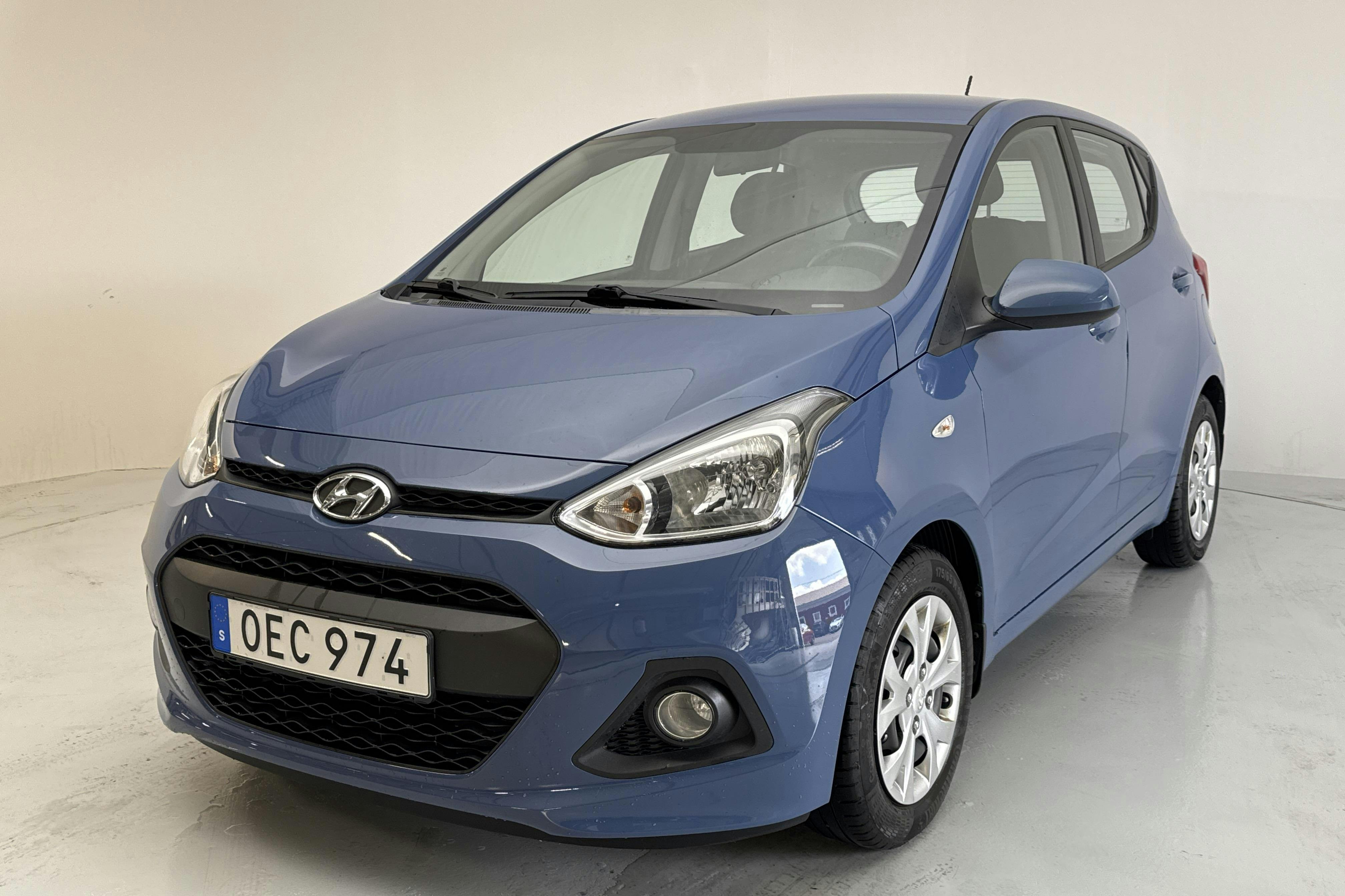 Hyundai i10 1.0 (66hk) - 54 010 km - Manual - Light Blue - 2016