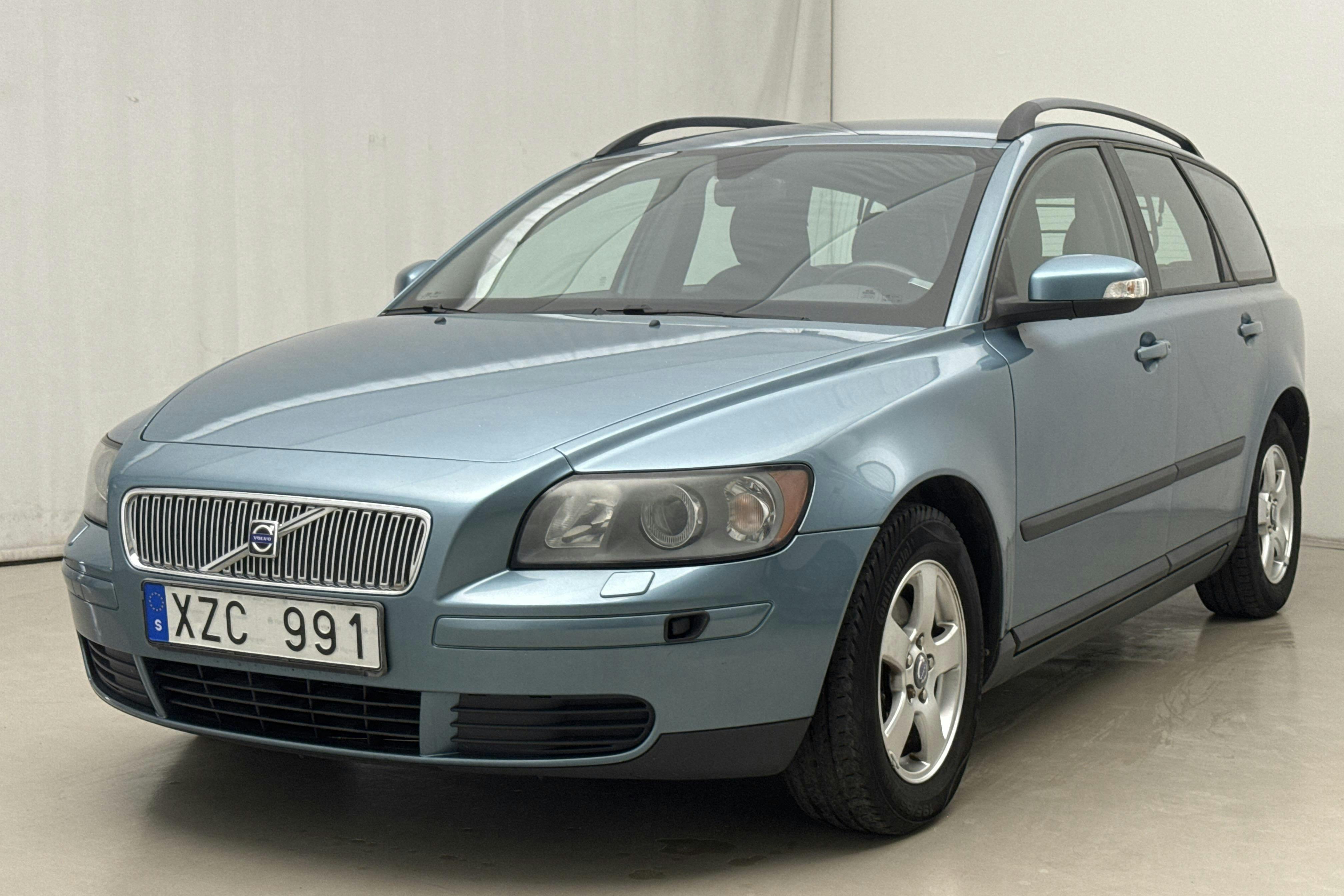 Volvo V50 1.8 Flexifuel - 141 020 km - Manual - blue - 2007