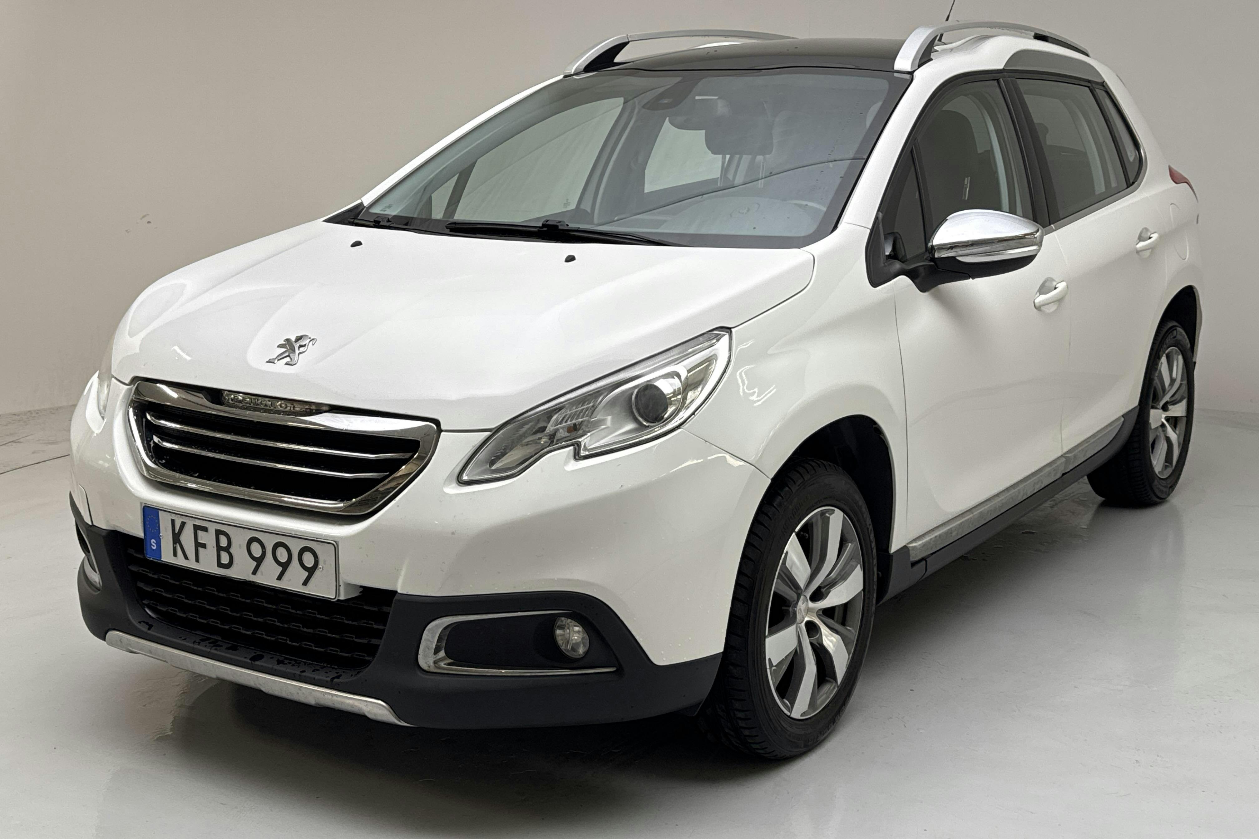 Peugeot 2008 1.2 VTi (82hk) - 159 890 km - Automatyczna - biały - 2016