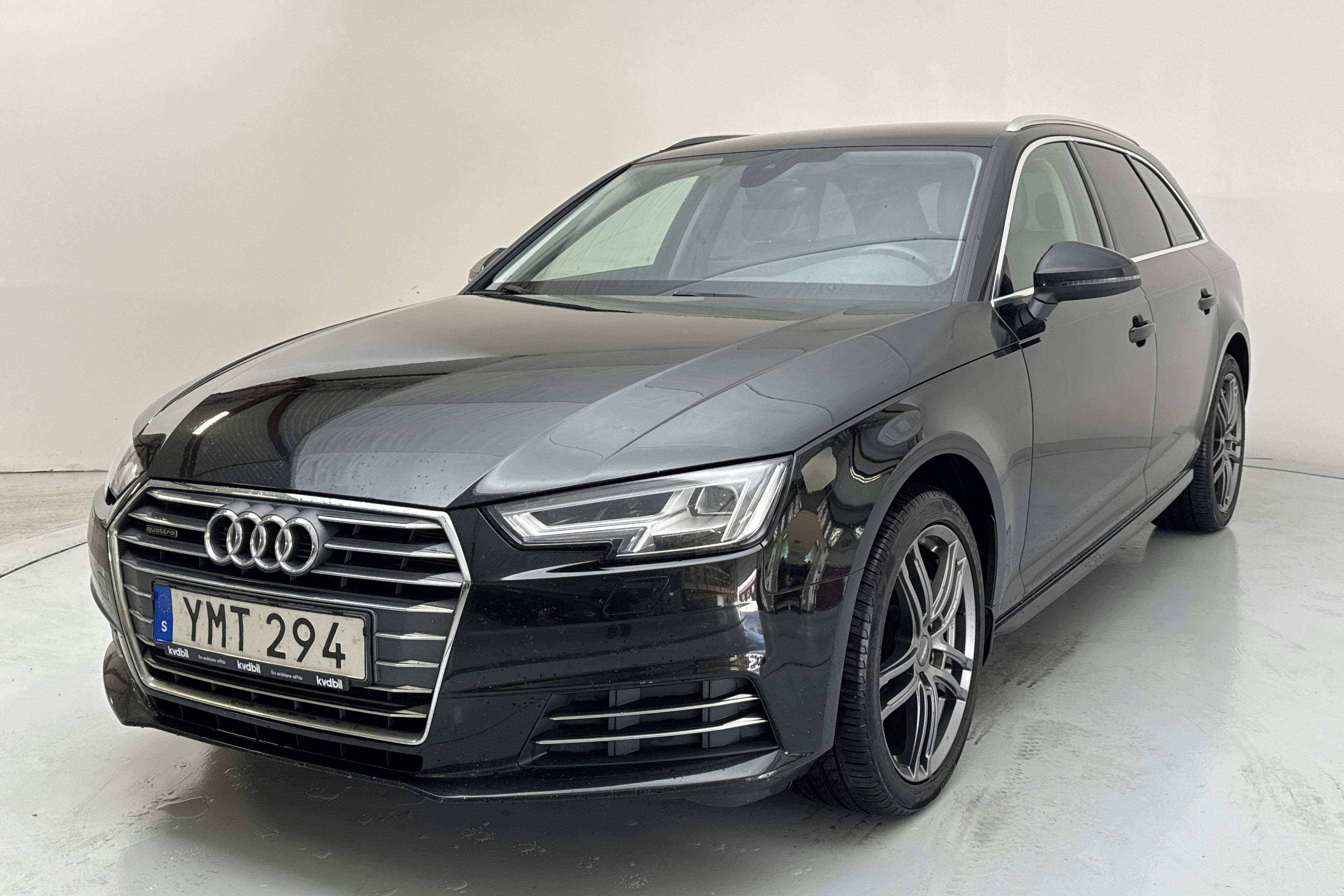 Audi A4 2.0 TDI Avant quattro (190hk) - 18 638 mil - Automat - svart - 2018