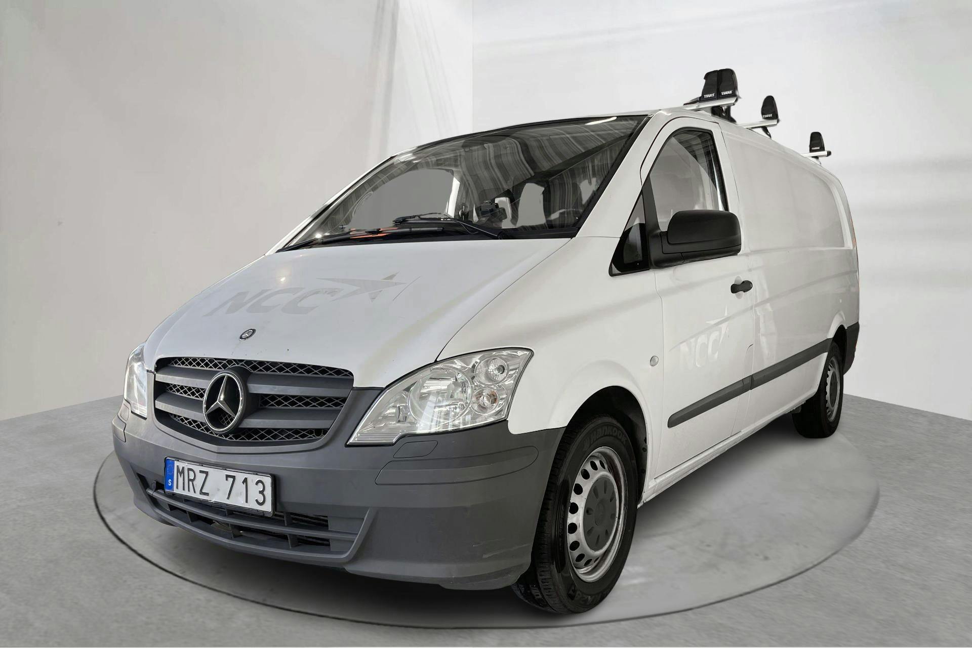 Mercedes Vito 113 CDI W639 (136hk) - 217 250 km - Käsitsi - valge - 2012