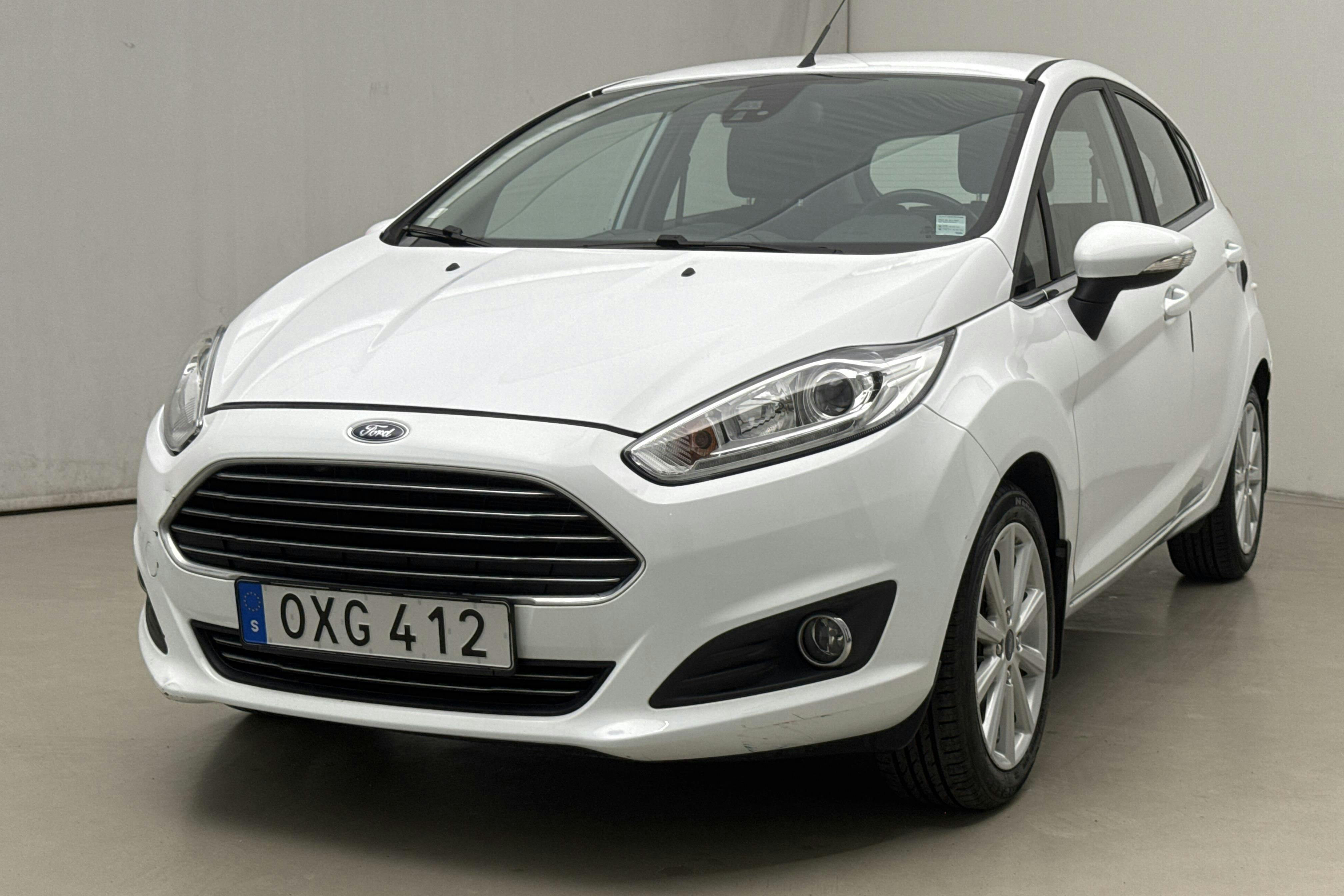 Ford Fiesta 1.0 5dr (80hk) - 56 770 km - Manual - white - 2016