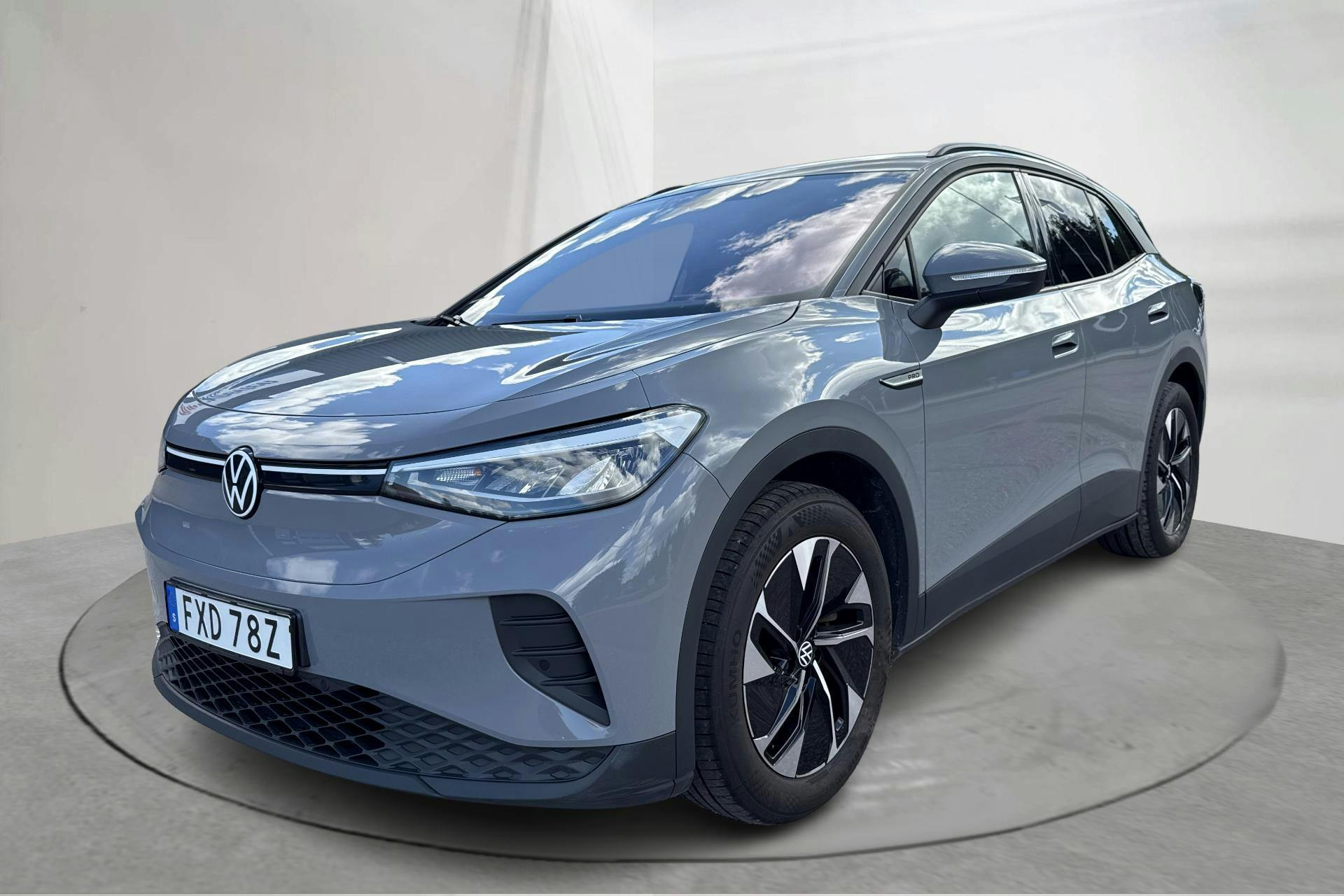 VW ID.4 77kWh (204hk) - 99 280 km - Automatic - gray - 2022