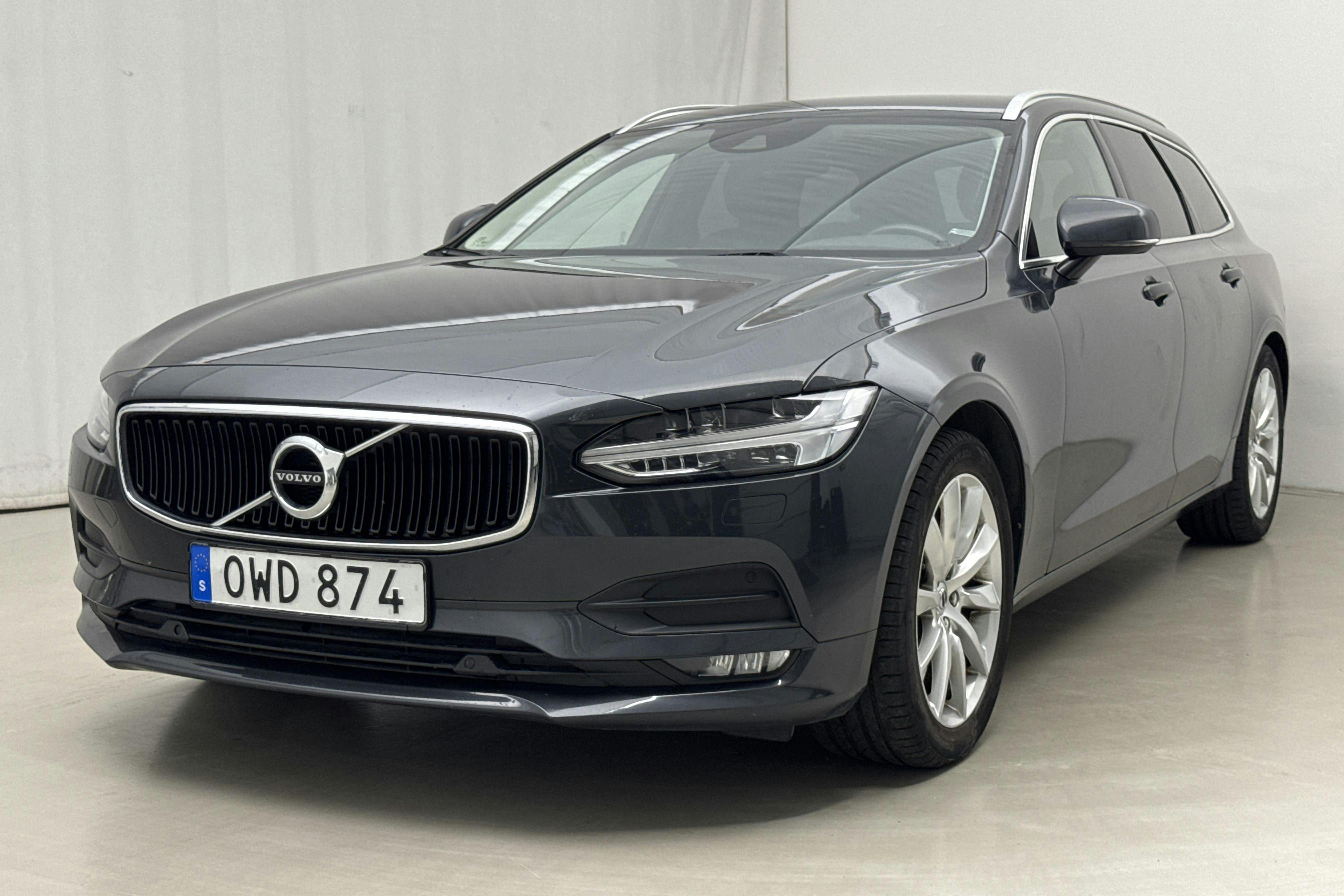 Volvo V90 D3 (150hk) - 194 800 mil - Automat - grå - 2018